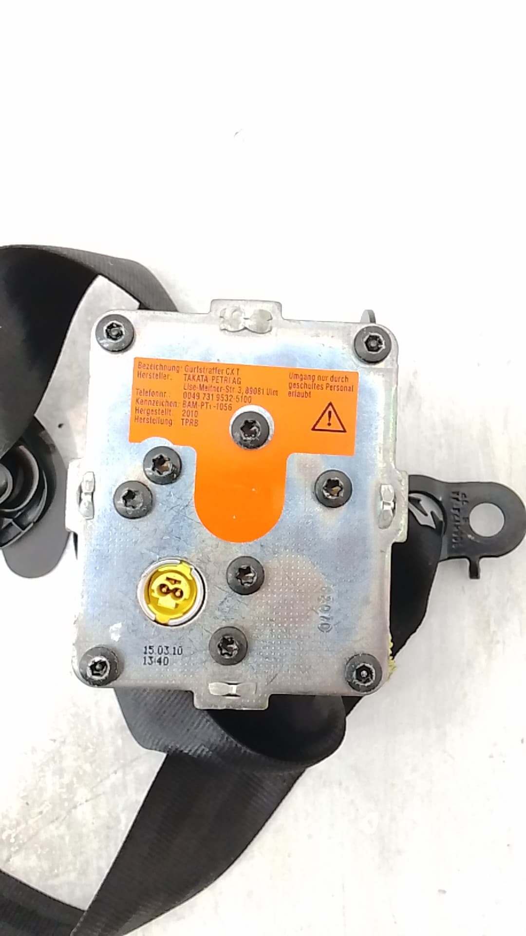 Cinturon seguridad trasero izquierdo PORSCHE CAYENNE (9PA) 3