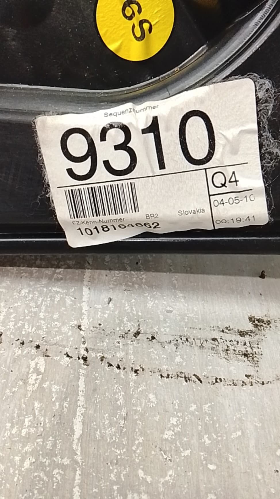 Elevalunas trasero derecho PORSCHE CAYENNE (9PA) 4