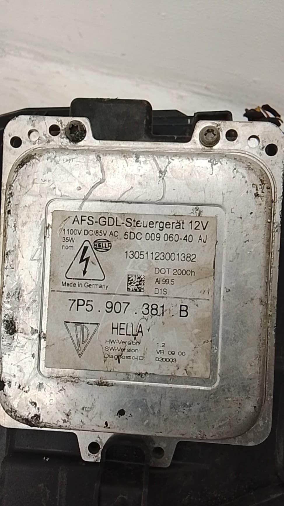 Faro derecho PORSCHE CAYENNE (9PA) 4