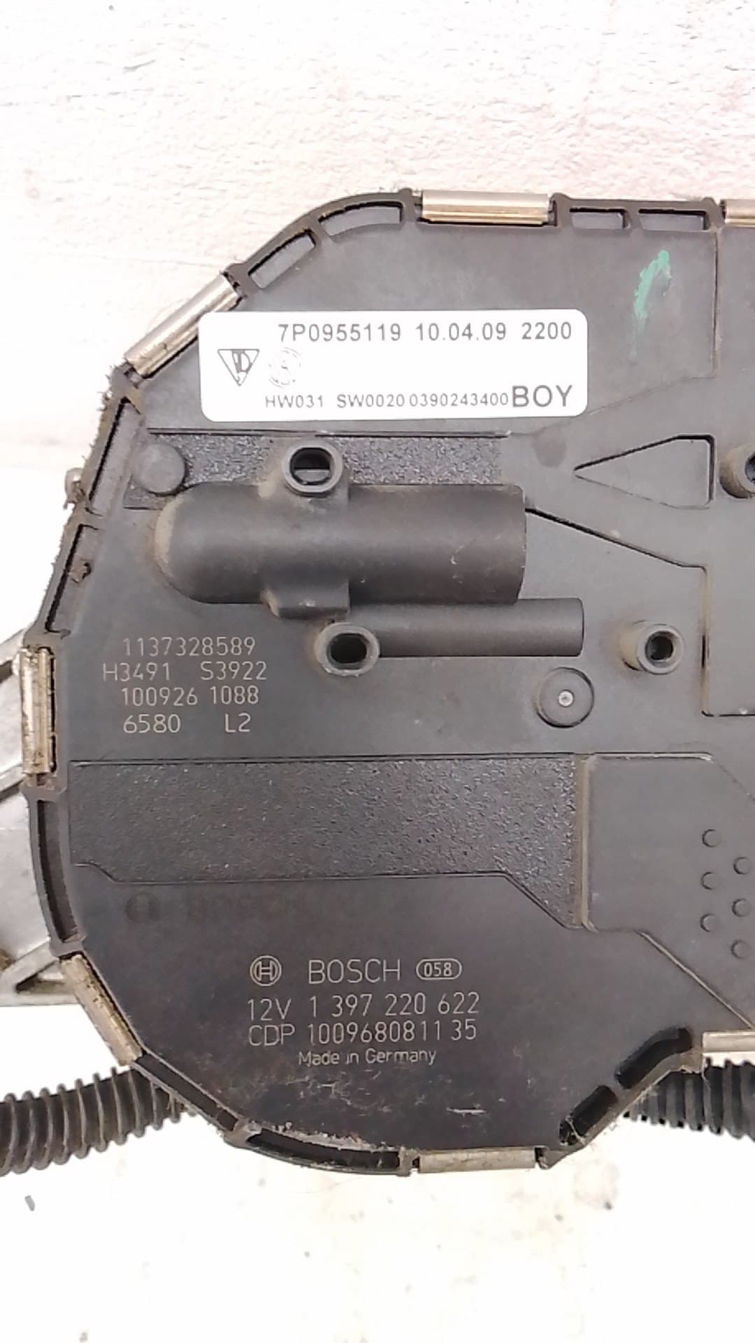 Motor limpia delantero PORSCHE CAYENNE (9PA) 2