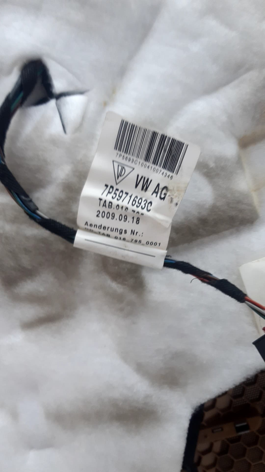 Guarnecido puerta trasera derecha PORSCHE CAYENNE (9PA) 2