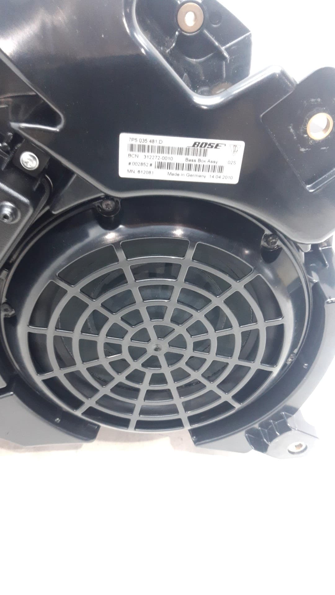 Altavoz PORSCHE CAYENNE (9PA) 3