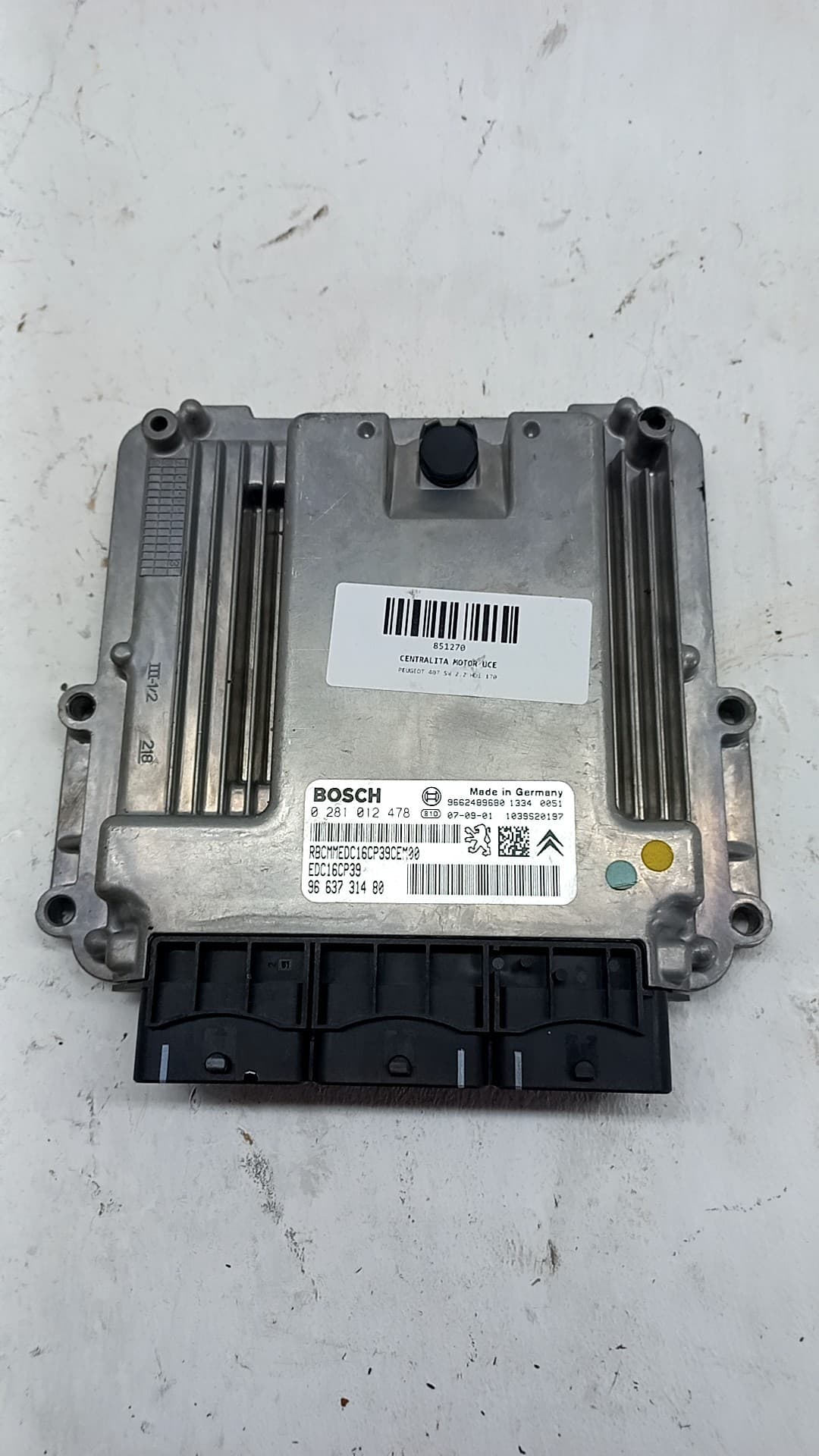 Centralita motor uce PEUGEOT 407 SW