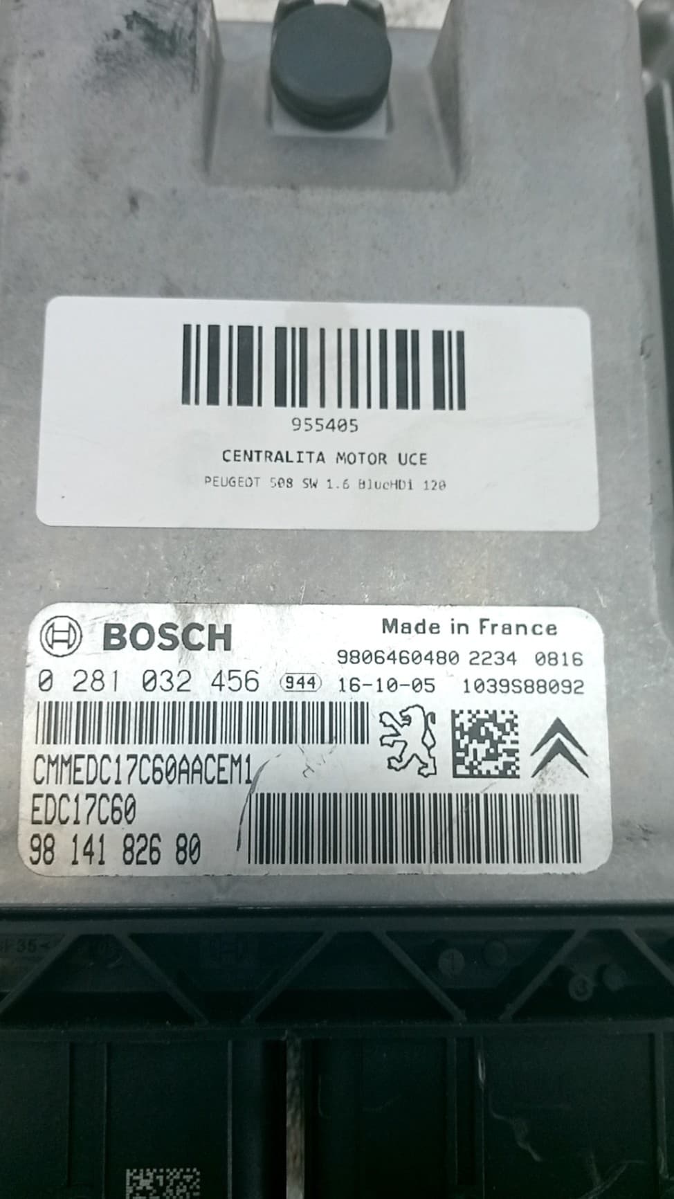 Centralita motor uce PEUGEOT 508 SW 2