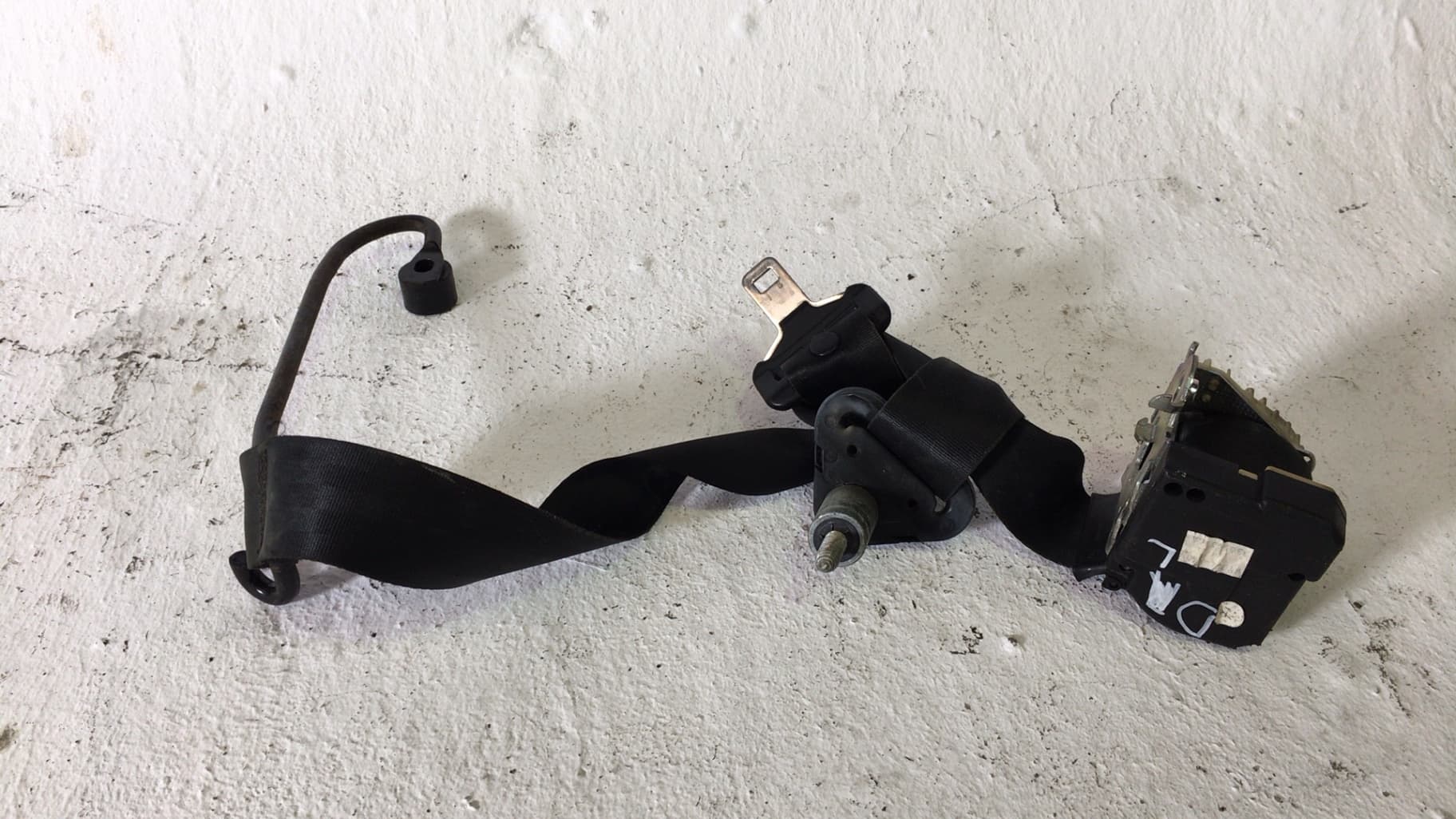 Cinturon seguridad delantero izquierdo RENAULT TWINGO 2