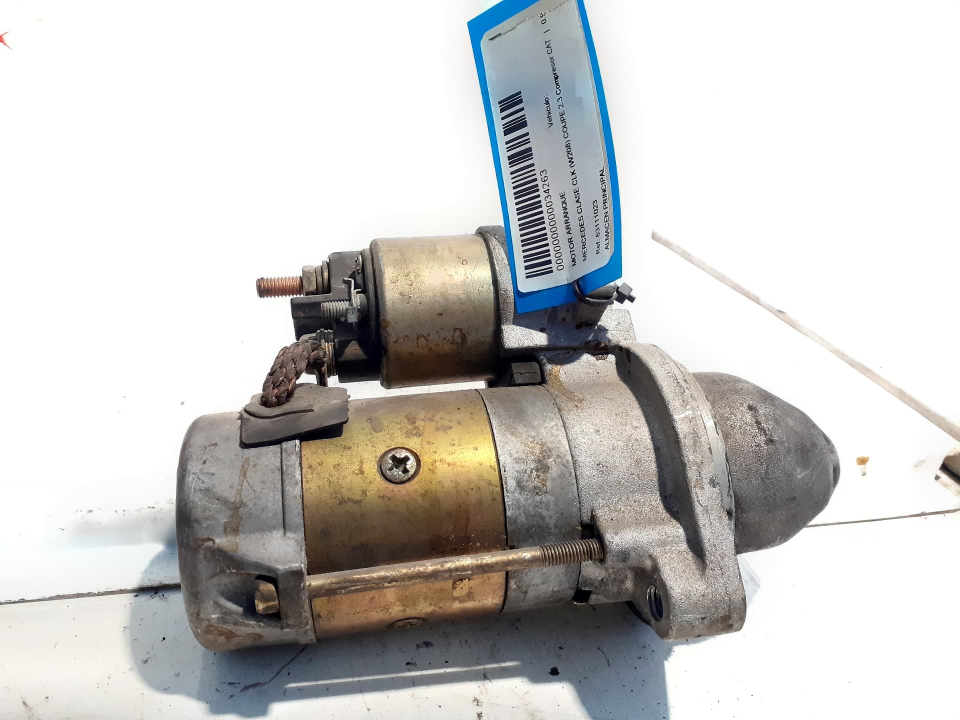 Motor arranque MERCEDES-BENZ CLASE E (W124) BERLINA