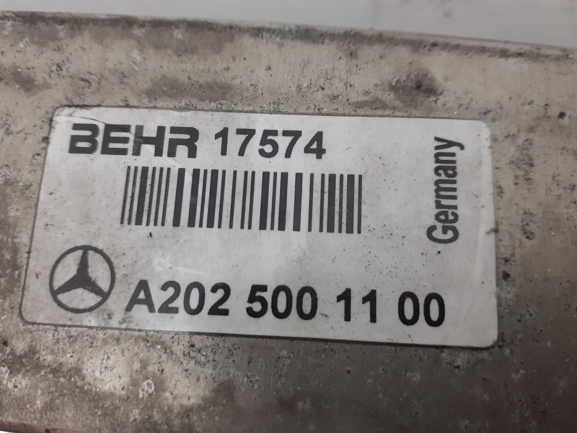 Intercooler MERCEDES-BENZ CLASE E (W124) BERLINA 2