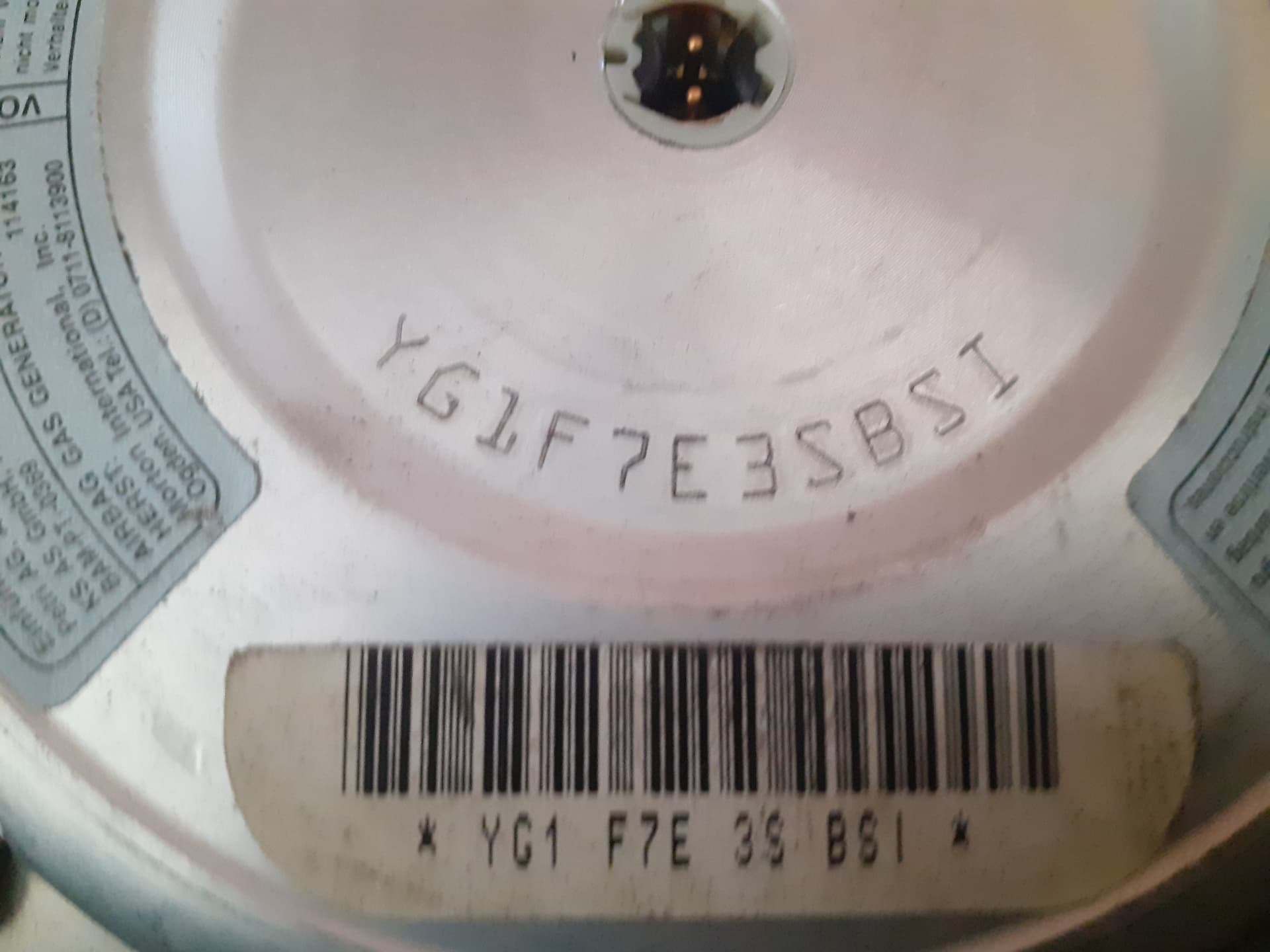 Airbag delantero izquierdo MERCEDES-BENZ CLASE E (W124) BERLINA 3