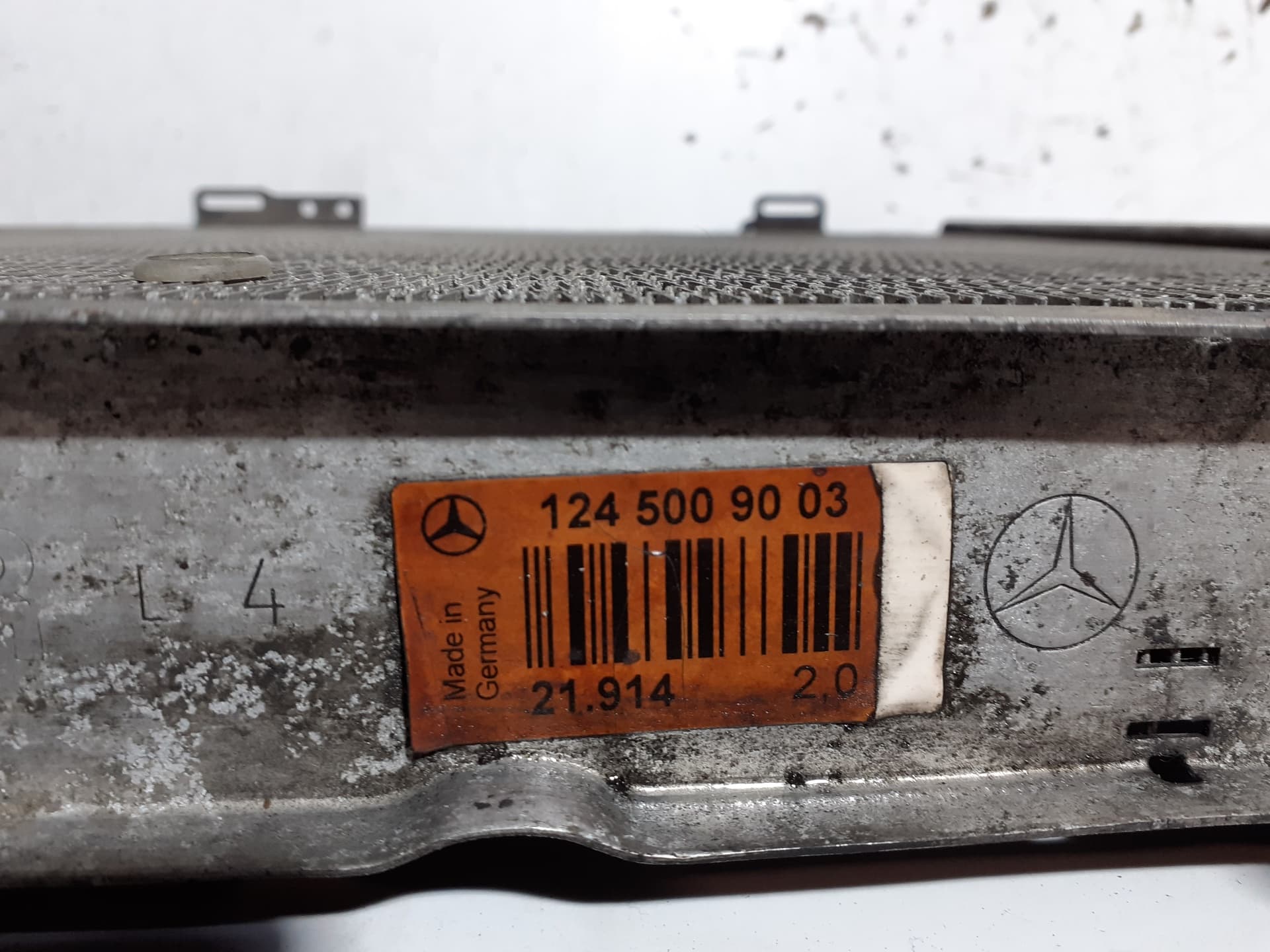 Radiador agua MERCEDES-BENZ CLASE E (W124) BERLINA 3
