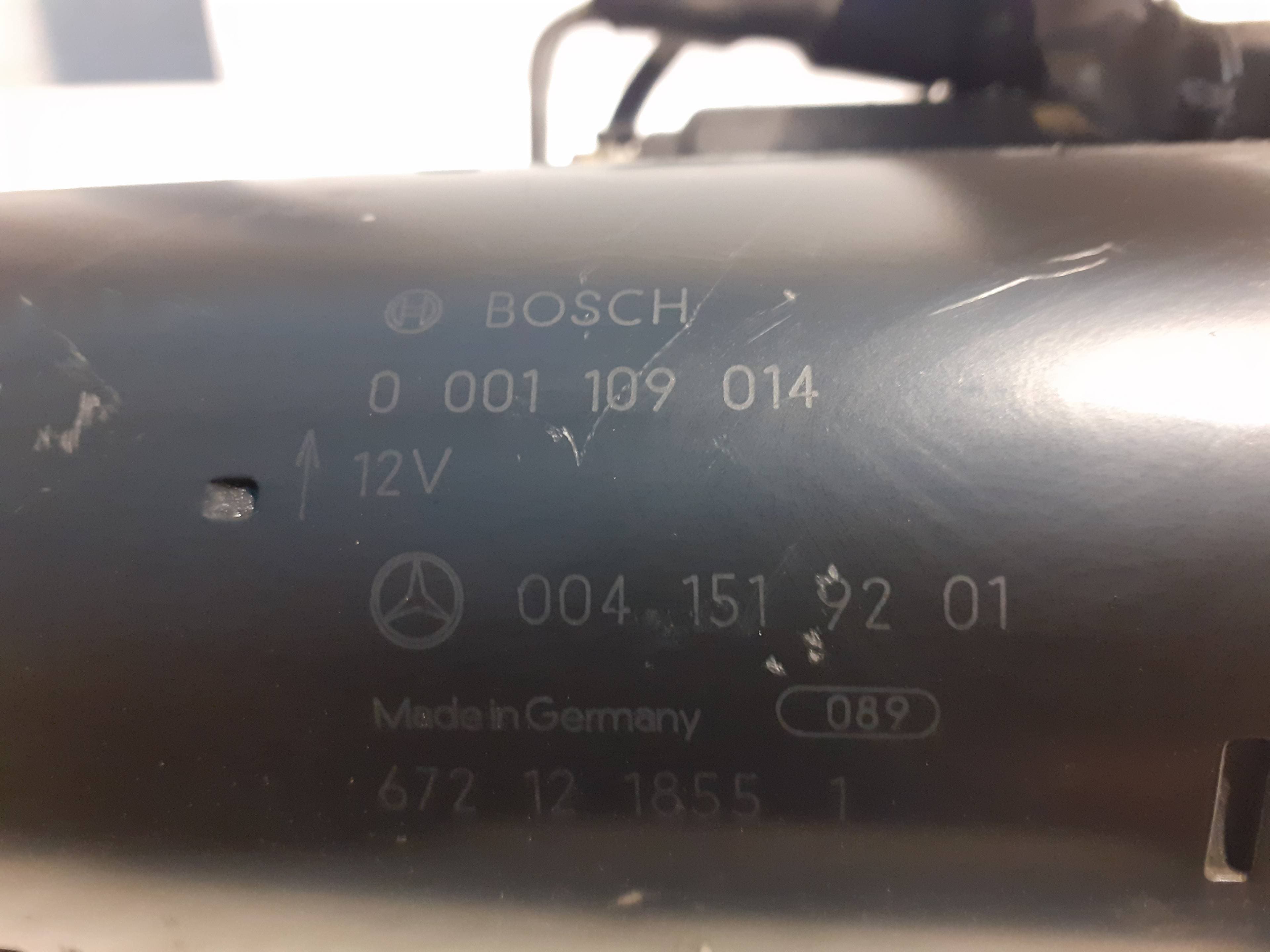 Motor arranque MERCEDES-BENZ CLASE E (W124) BERLINA 2