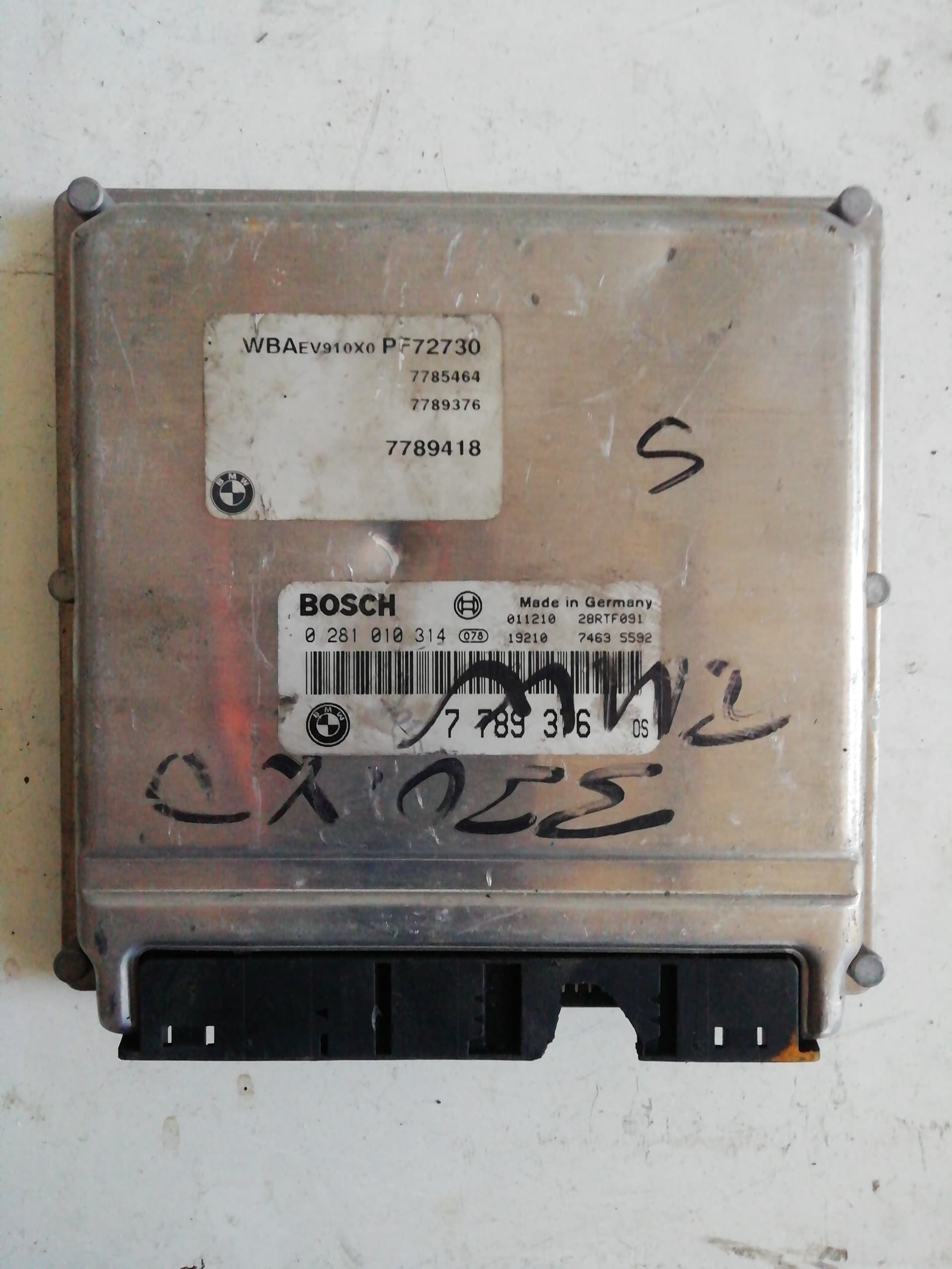 Centralita motor uce BMW SERIE 3 BERLINA (E30)