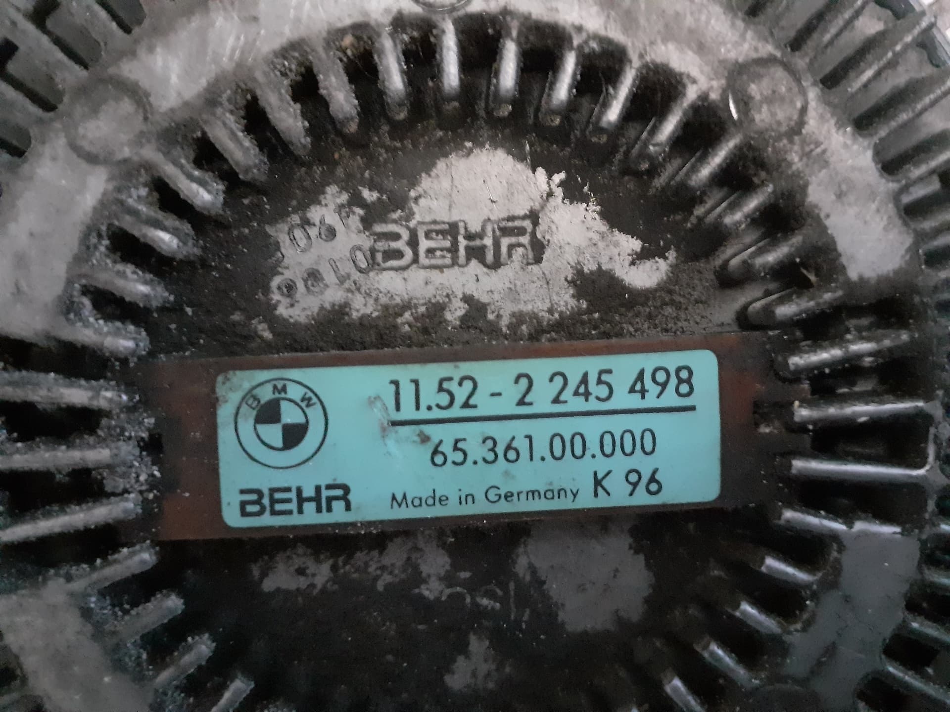 Electroventilador BMW SERIE 3 BERLINA (E30) 2