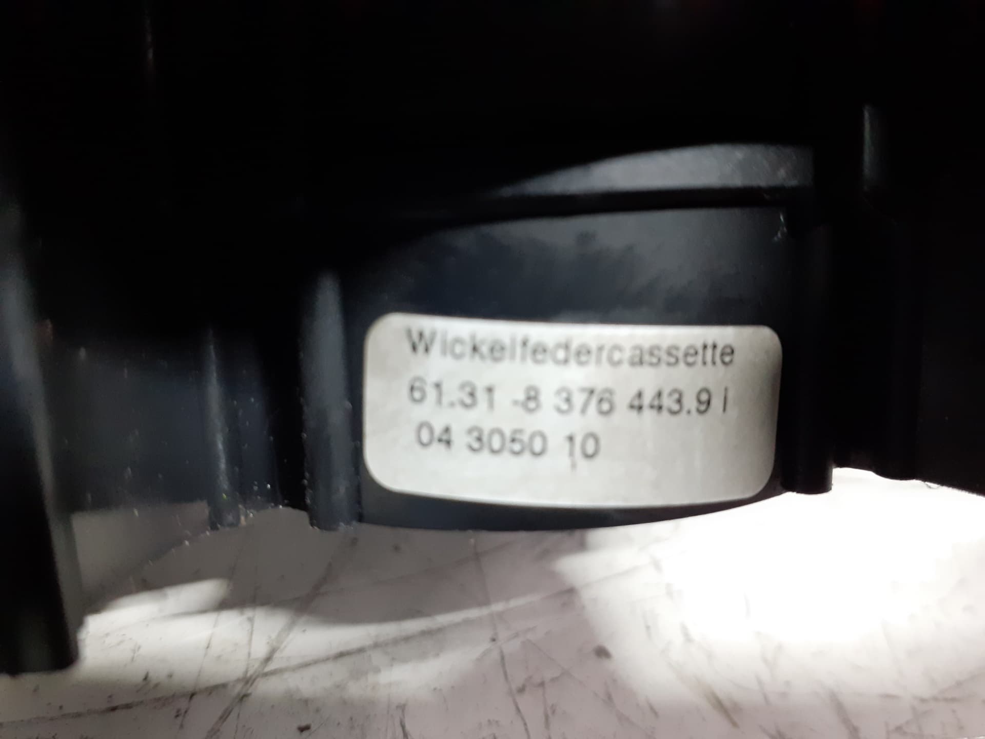 Anillo airbag BMW SERIE 3 BERLINA (E30) 3