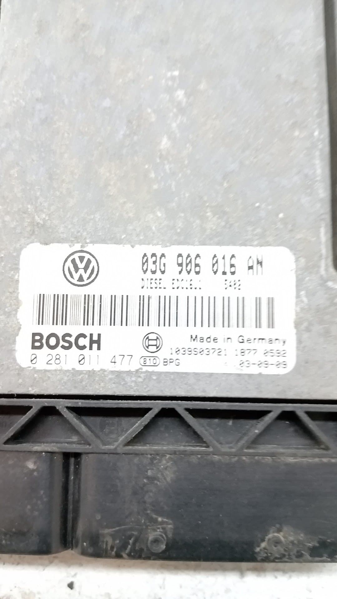 Centralita motor uce VOLKSWAGEN GOLF V (1K1) 4