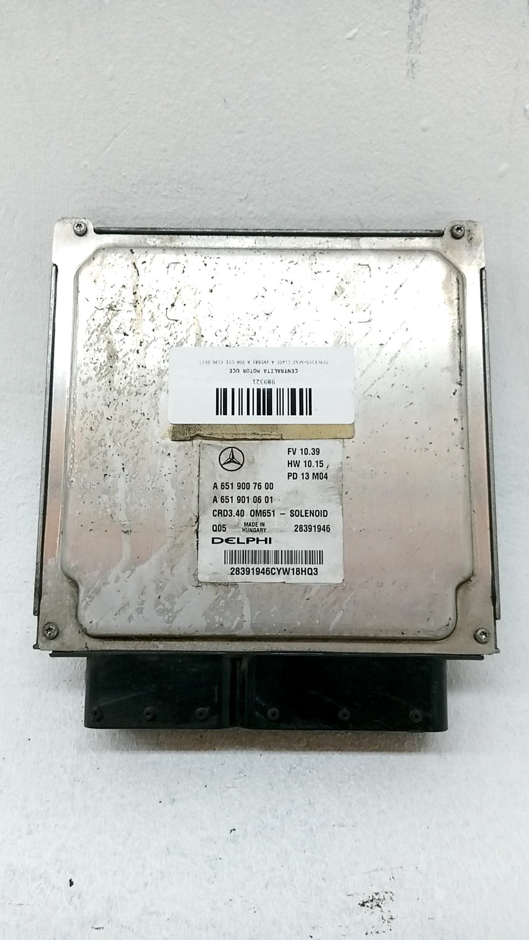 Centralita motor uce MERCEDES-BENZ CLASE A (W168) 3