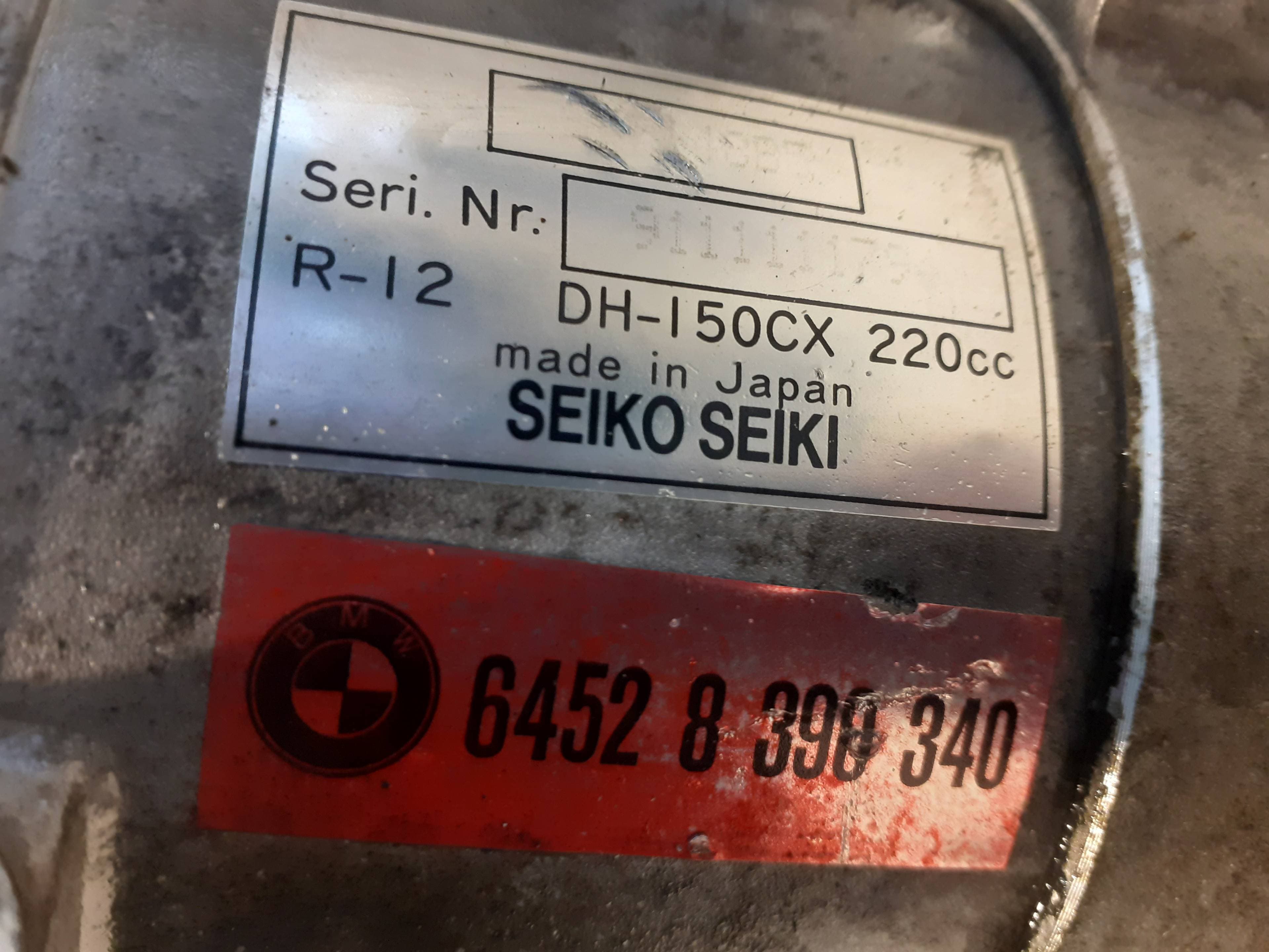 Recambio BMW SERIE 5 BERLINA (E34) ref. 64528390340 2