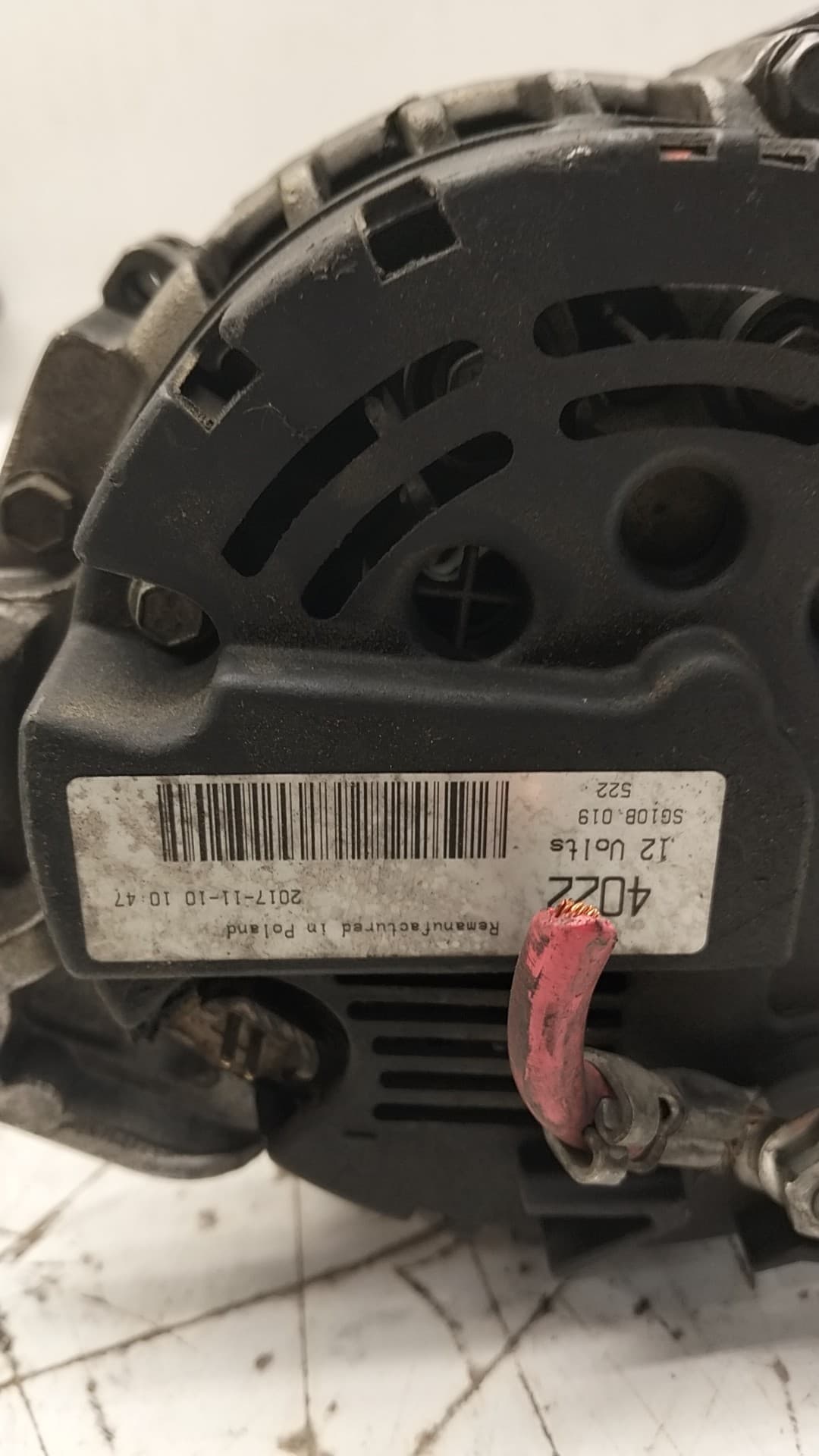 Alternador RENAULT MEGANE SCENIC (JA0/1_) 2