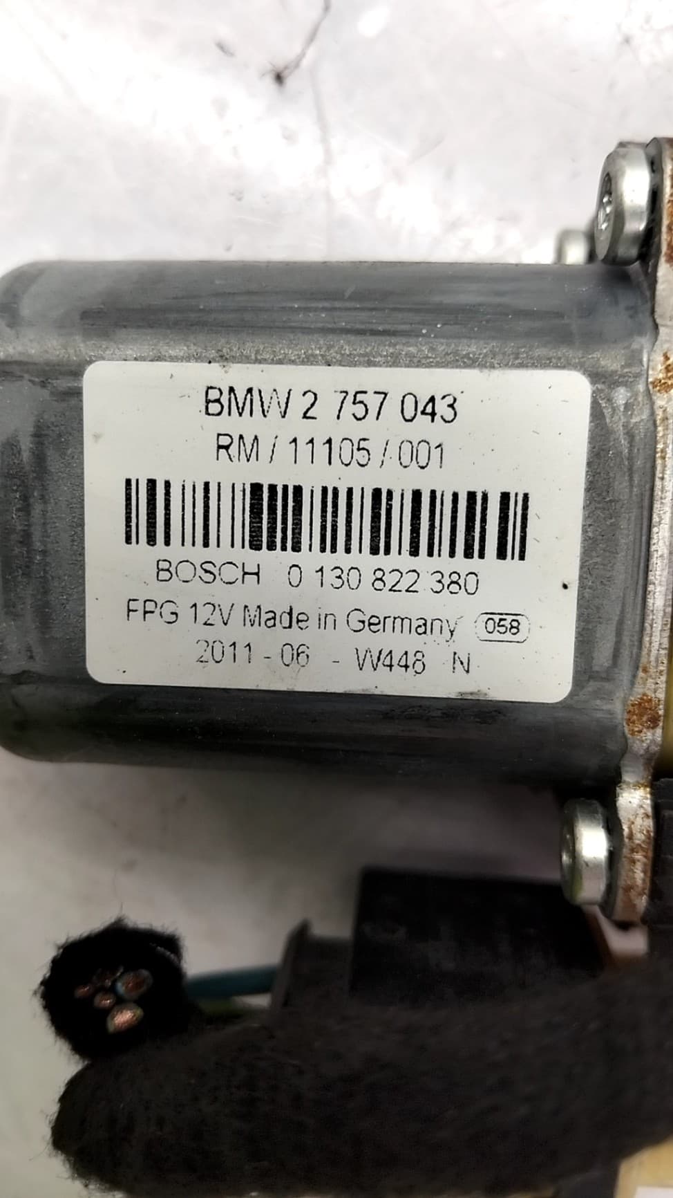 Motor elevalunas delantero izquierdo MINI (R56) 2