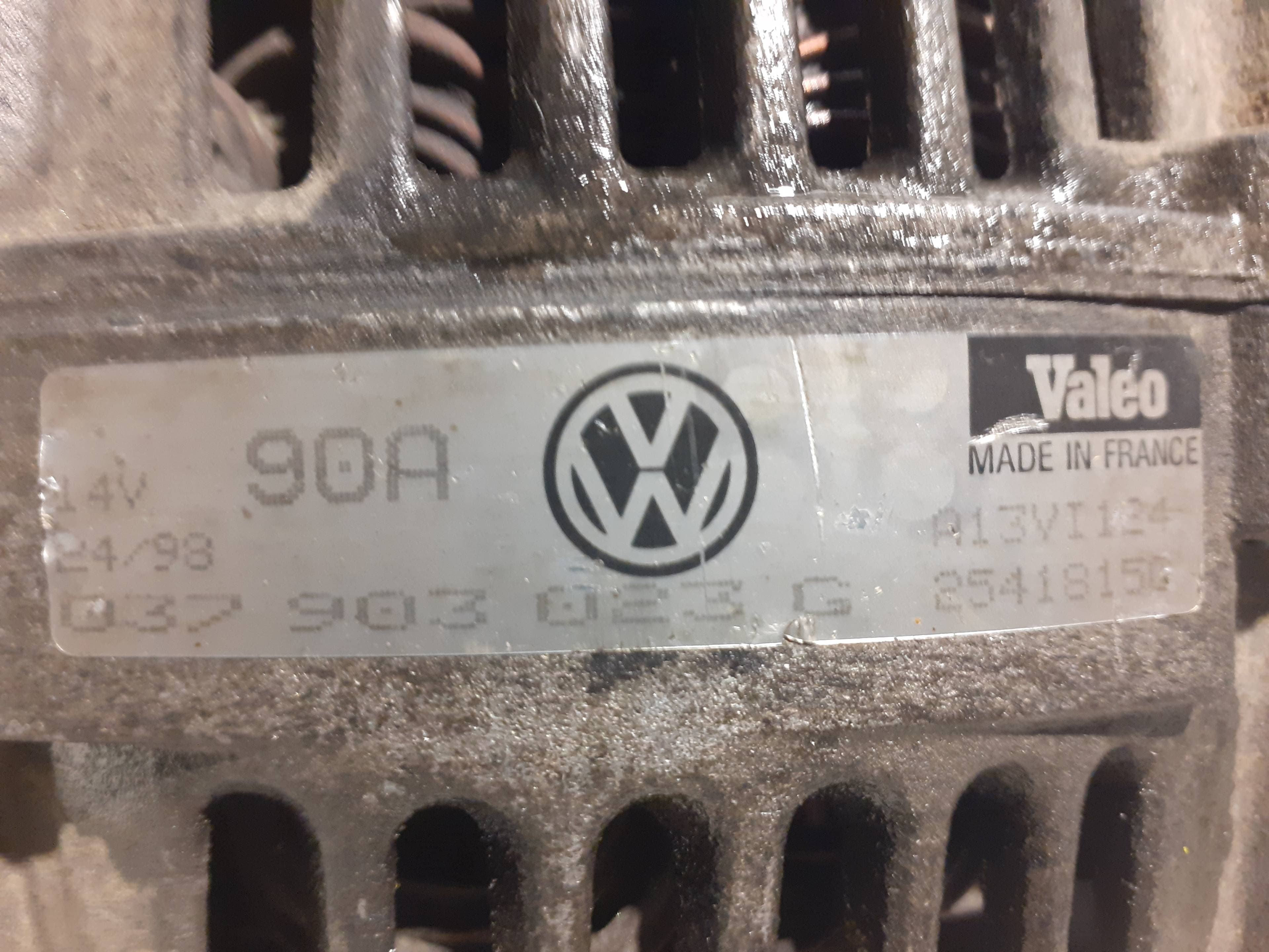Alternador VOLKSWAGEN POLO CLASSIC (6V2) 2