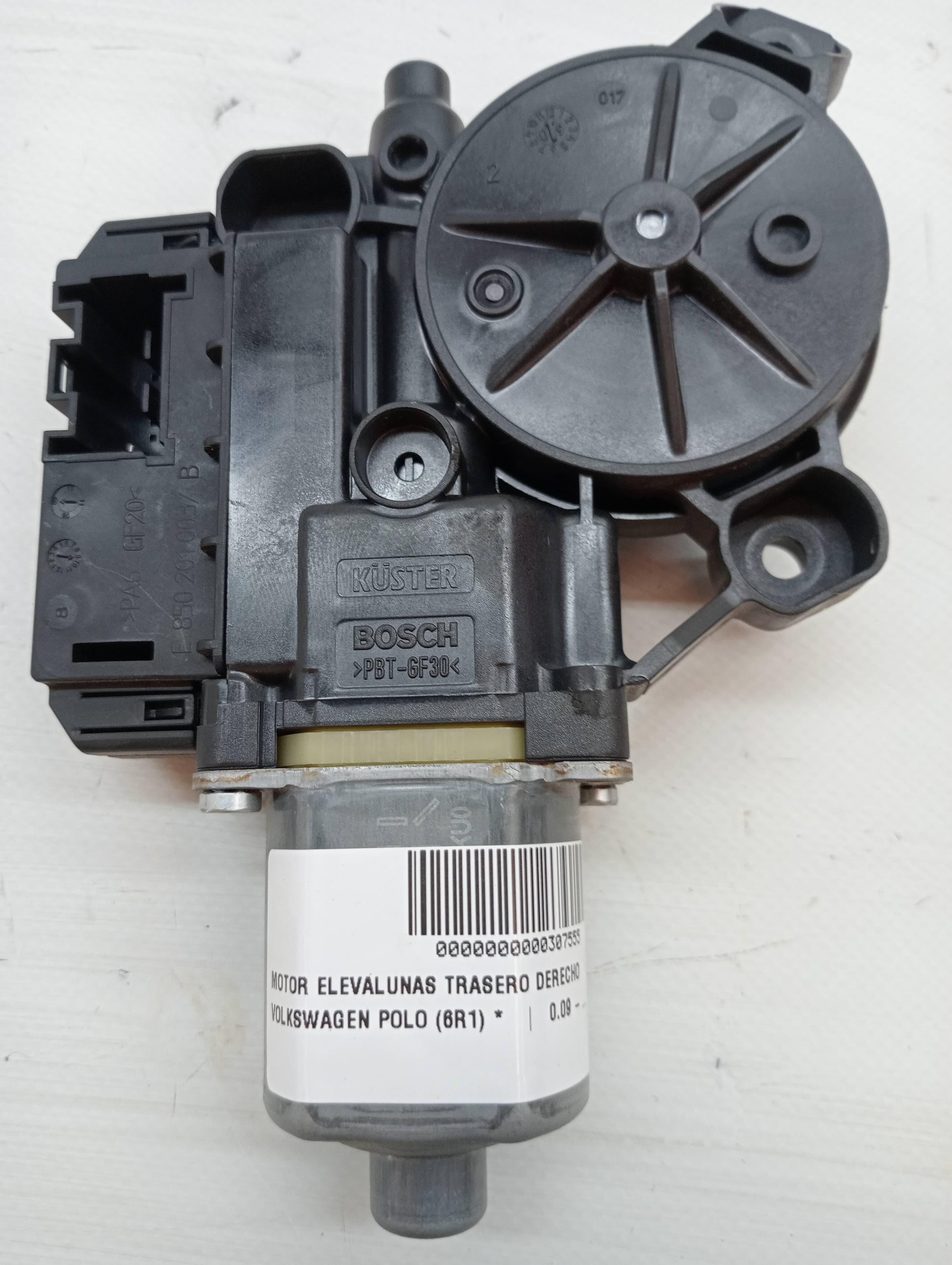 Motor elevalunas trasero derecho VOLKSWAGEN POLO (6R1)