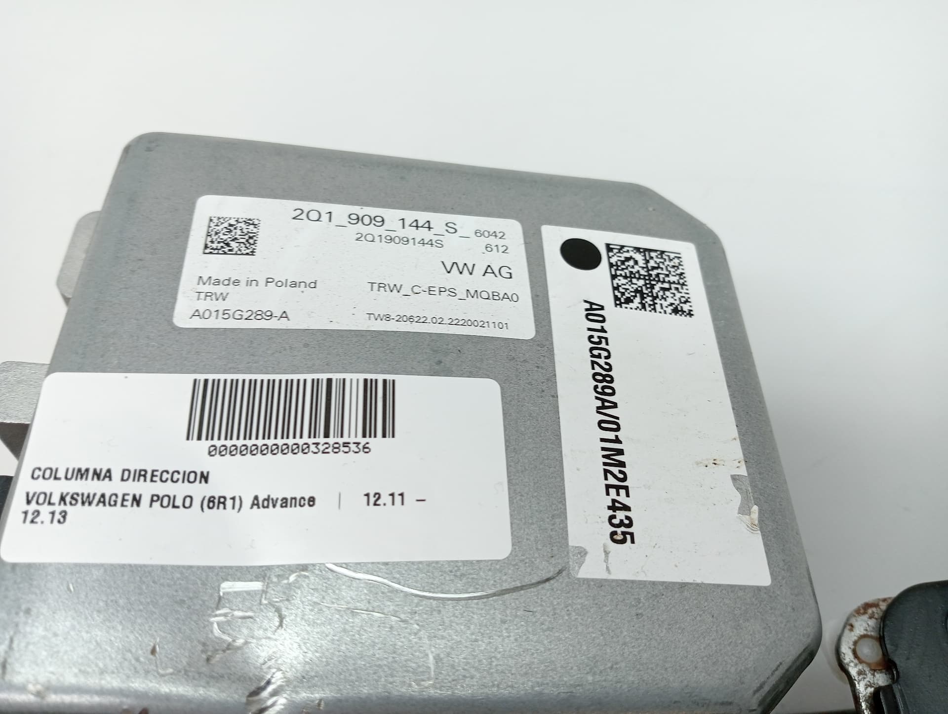 Columna direccion VOLKSWAGEN POLO 3
