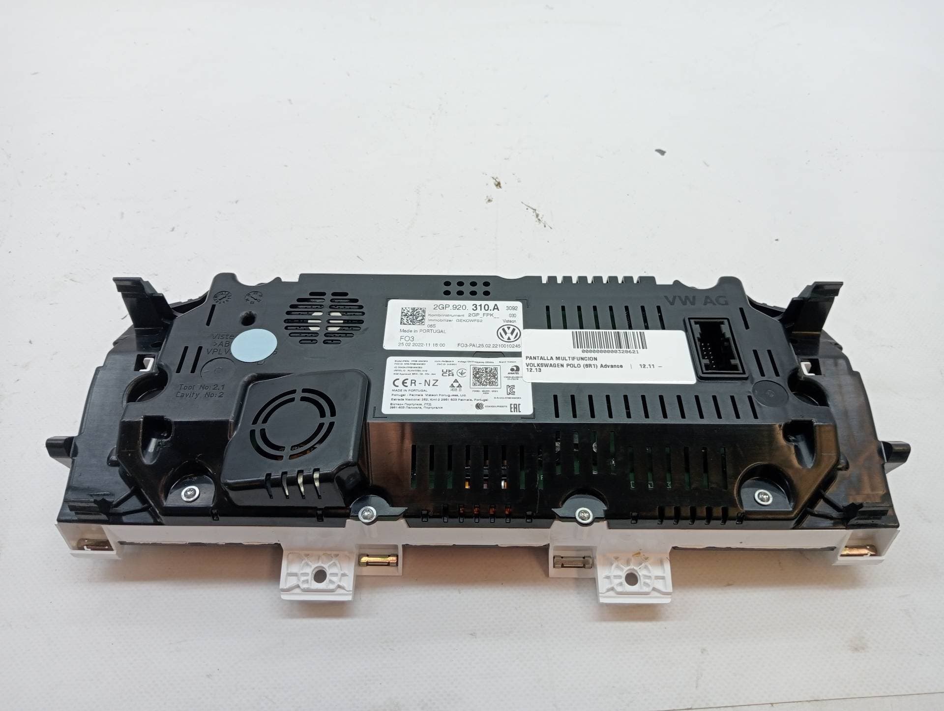 Pantalla multifuncion VOLKSWAGEN POLO 3