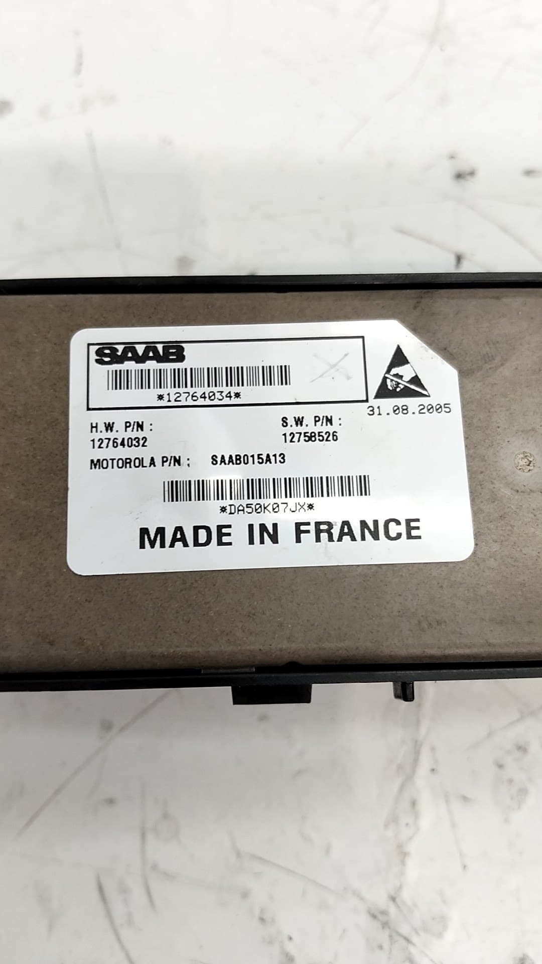 Mando elevalunas delantero izquierdo SAAB 9-3 (YS3F, E79, D79, D75) 3