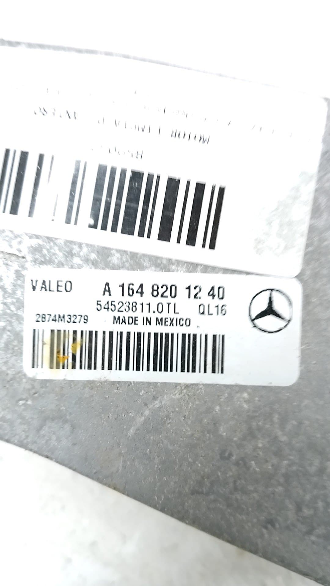 Motor limpia delantero MERCEDES-BENZ CLASE M (W164) 2