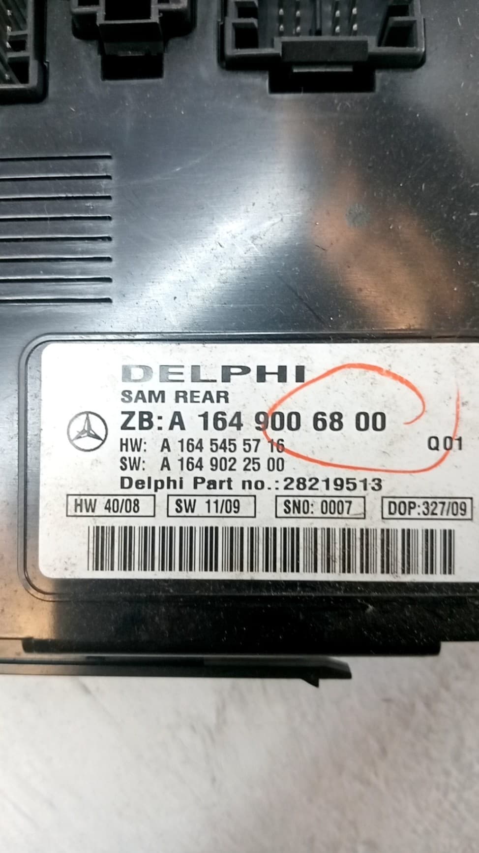 Modulo electronico MERCEDES-BENZ CLASE M (W164) 2