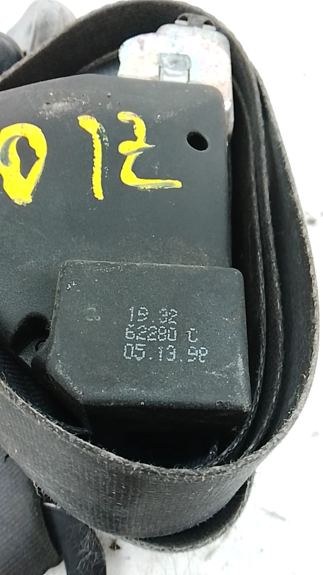 Cinturon seguridad delantero izquierdo RENAULT KANGOO 2