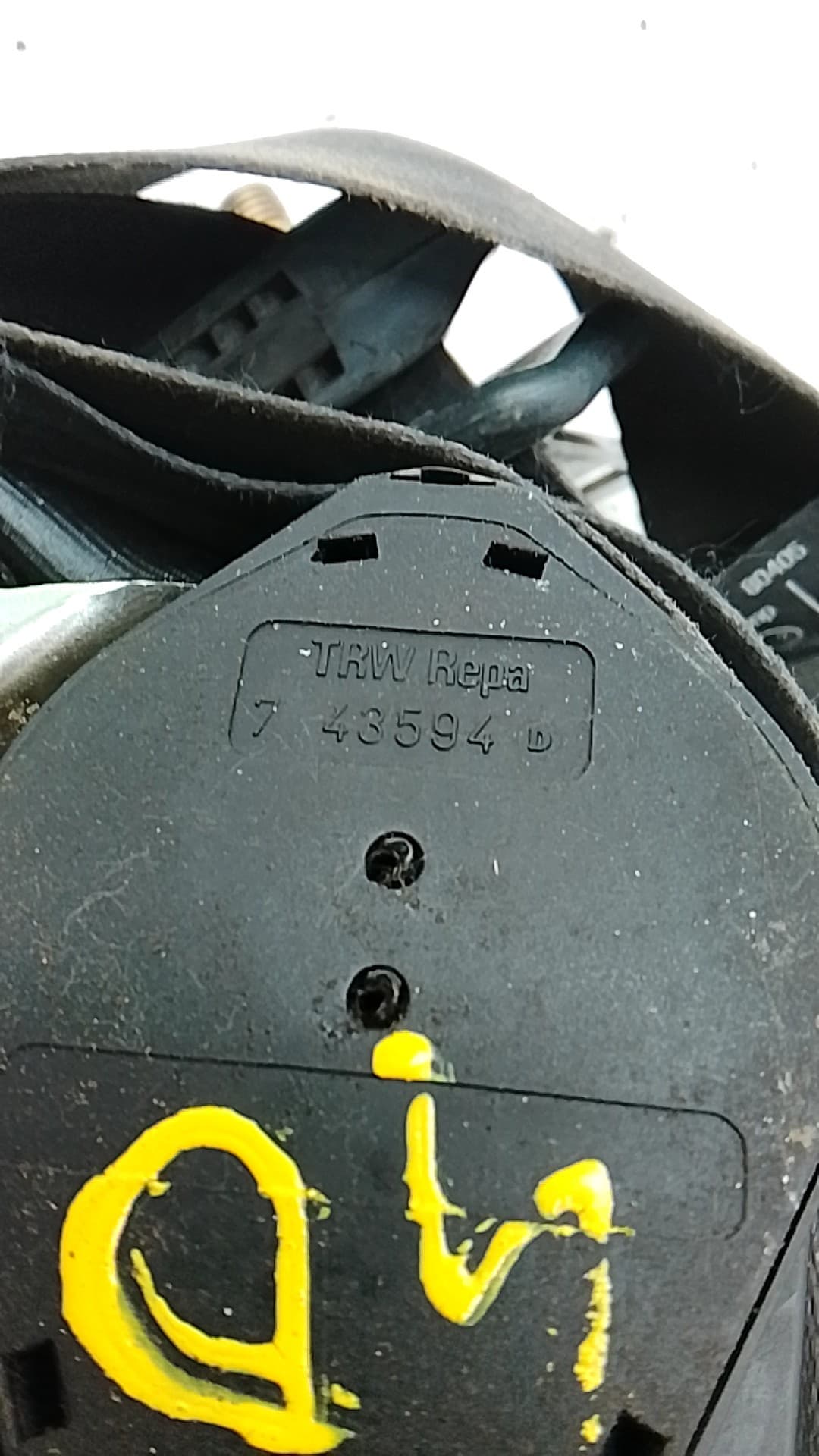 Cinturon seguridad delantero izquierdo RENAULT KANGOO