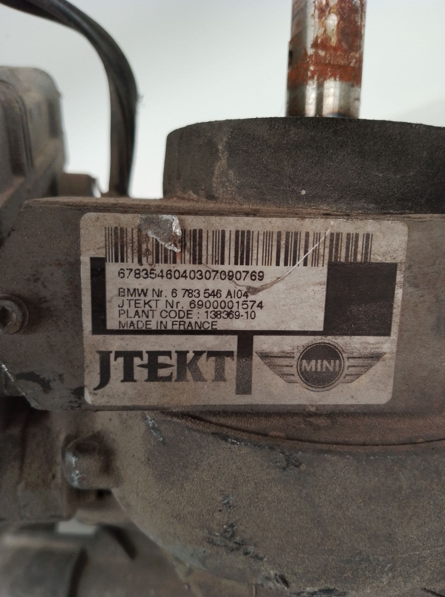 Cremallera direccion MINI (R56) 4