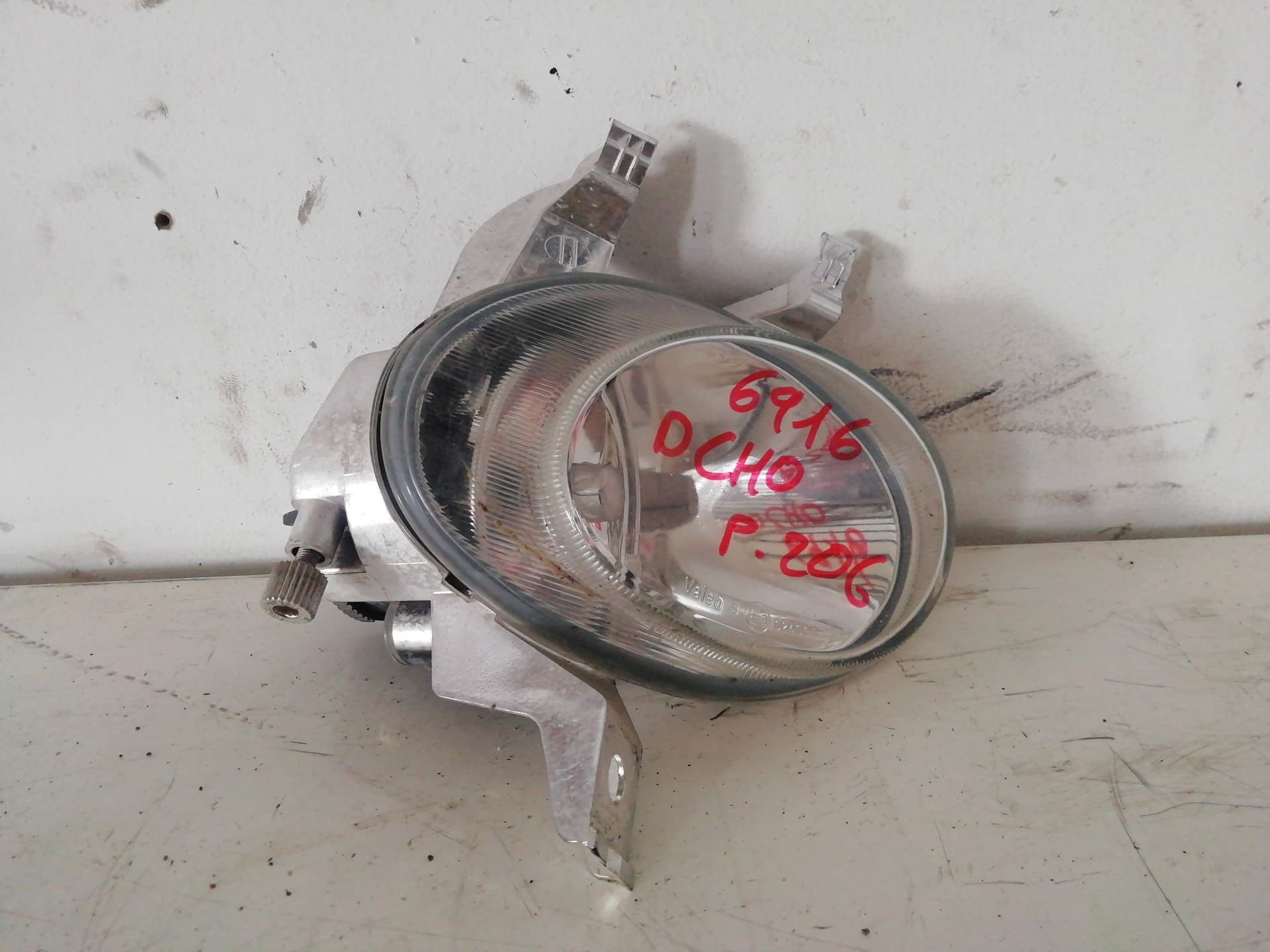 Faro antiniebla derecho PEUGEOT 206 BERLINA