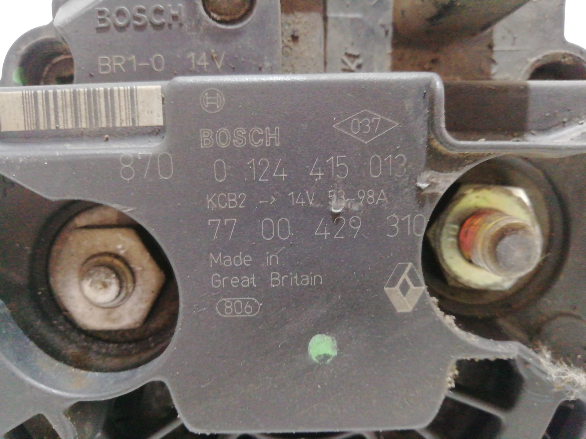 Alternador RENAULT LAGUNA (B56) 4