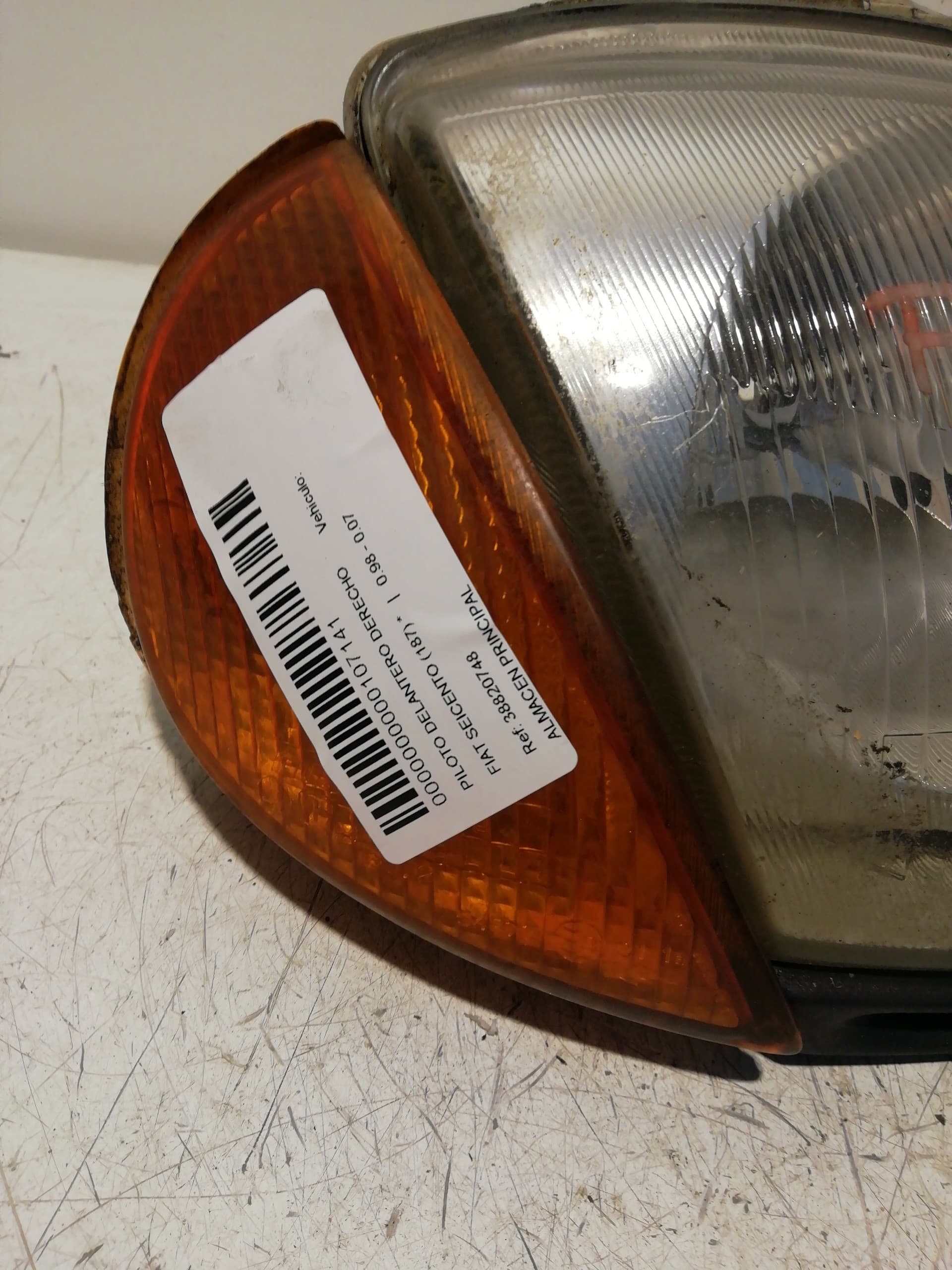 Recambio FIAT SEICENTO (187) ref. 38820748