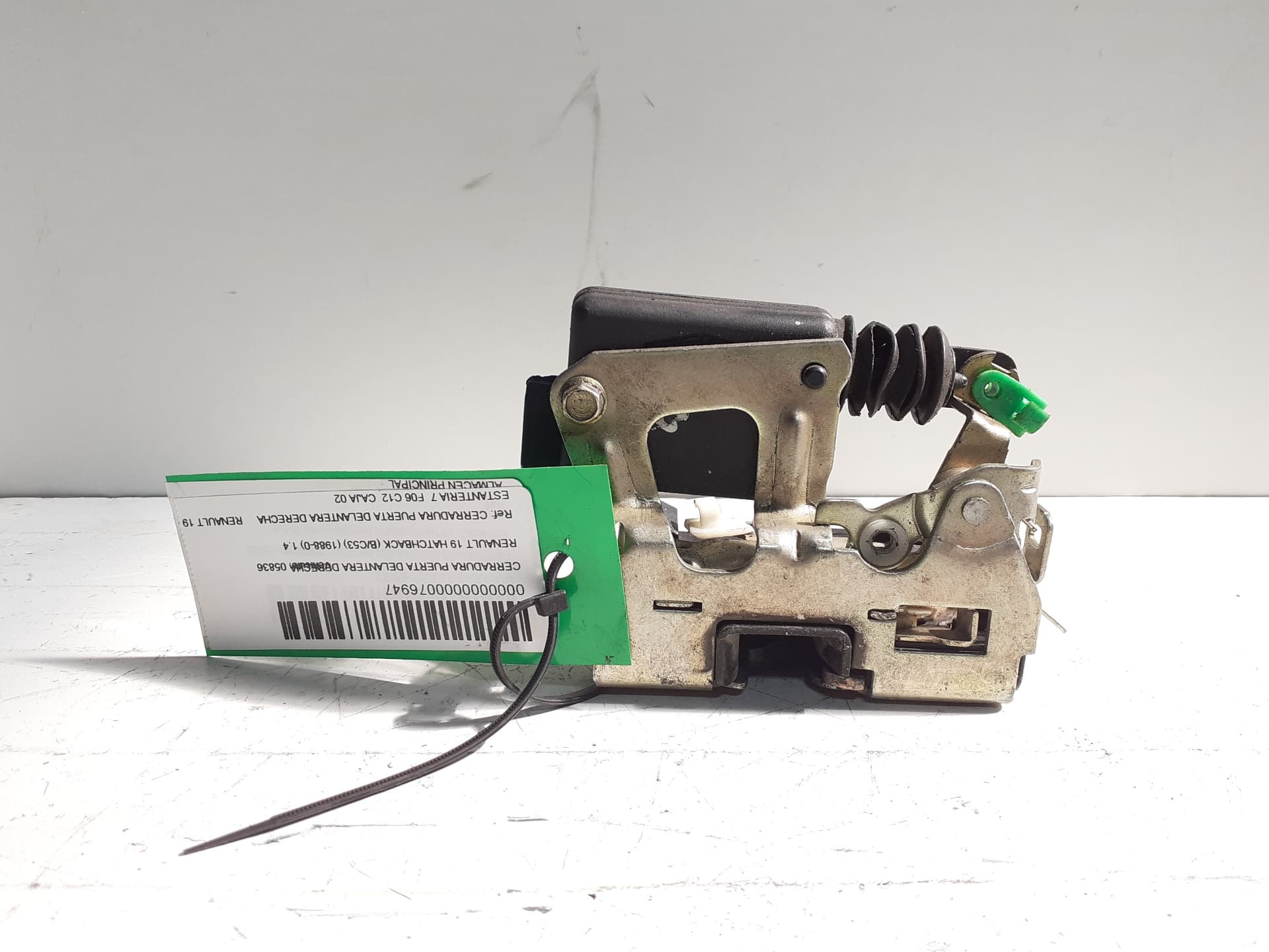 Cerradura puerta delantera derecha RENAULT 19 HATCHBACK (B/C53) 2