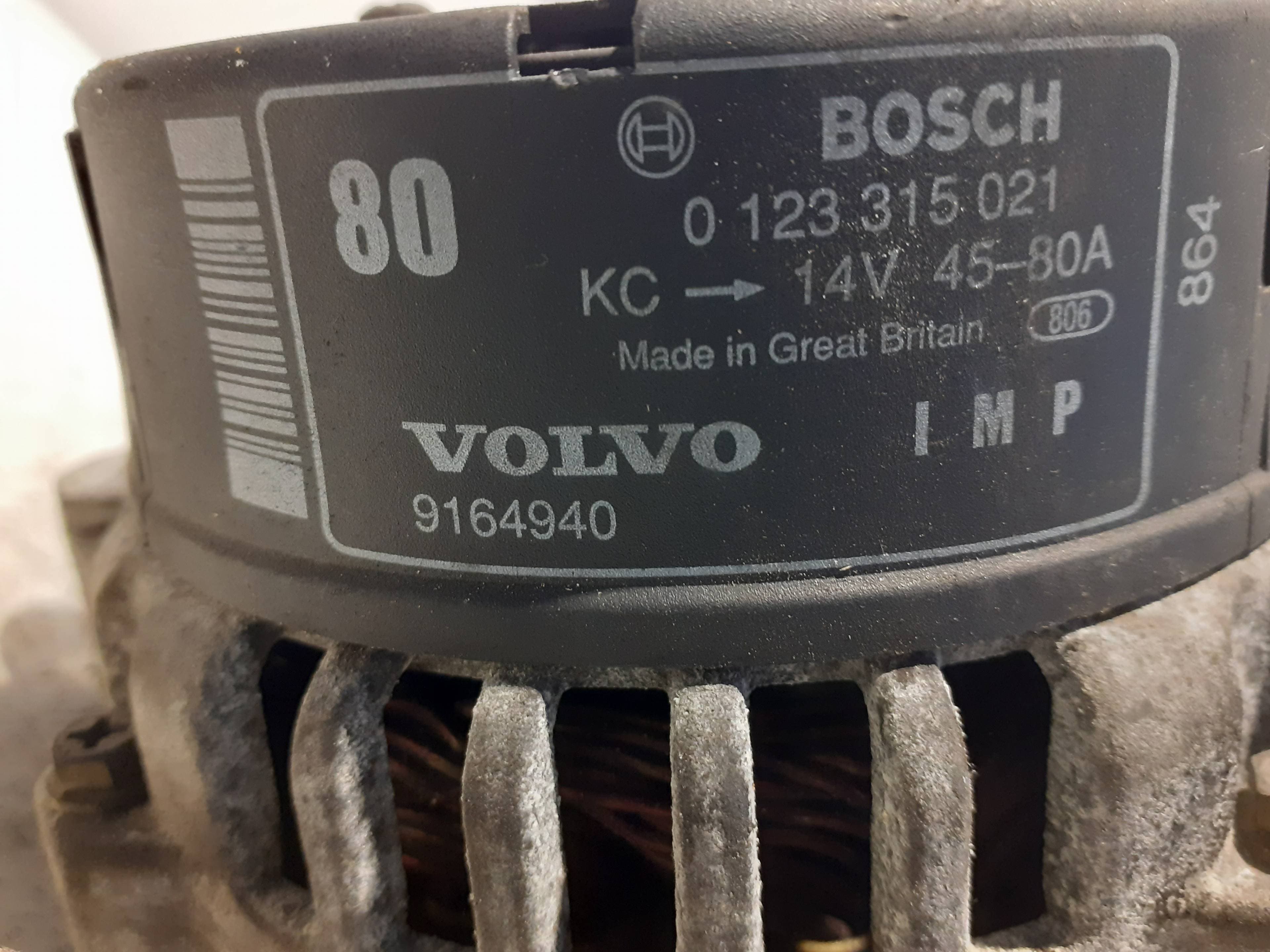 Alternador VOLVO S40 BERLINA 2