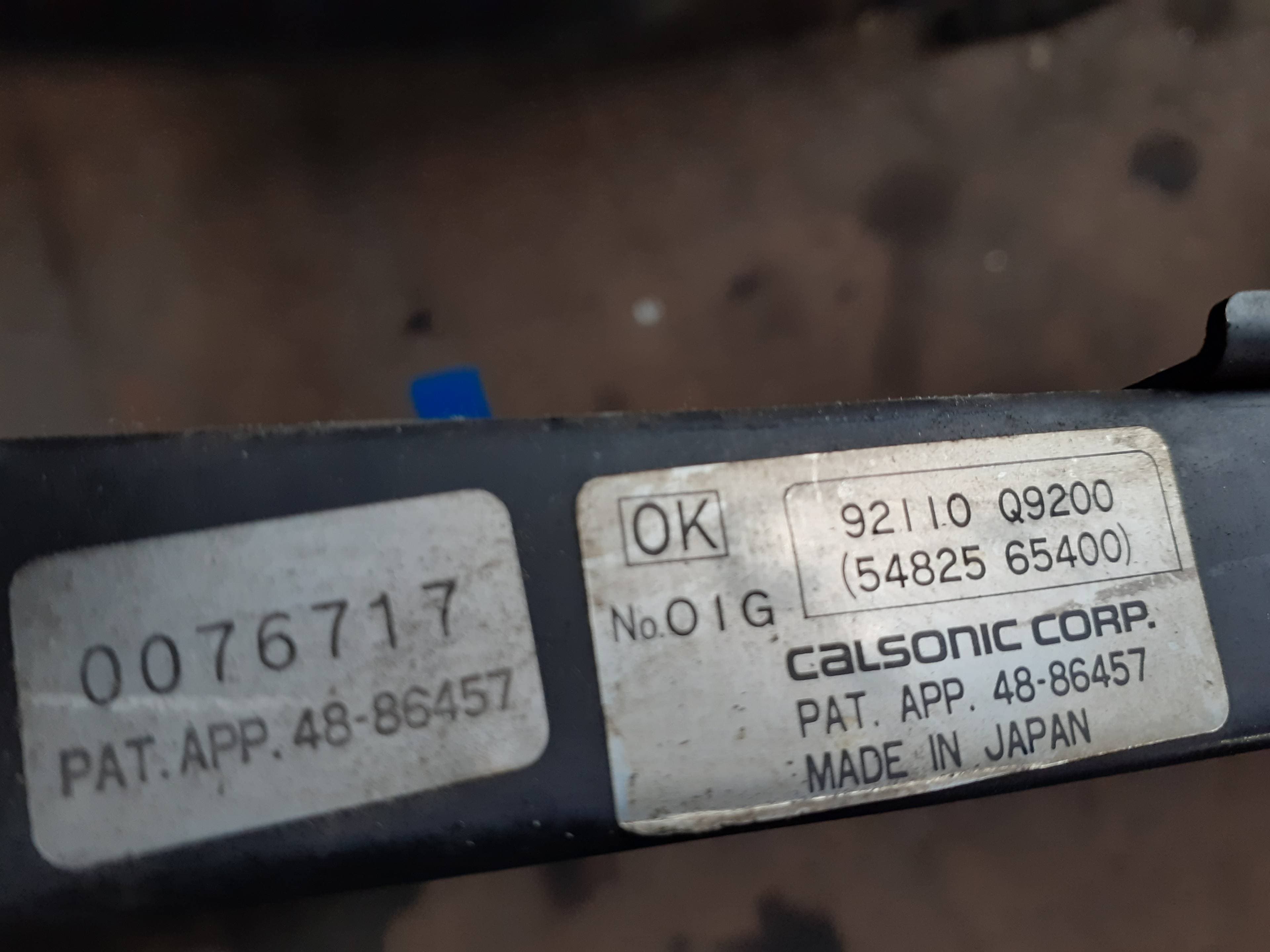 Recambio NISSAN BLUEBIRD BERLINA (T12/72) ref. 92110 2