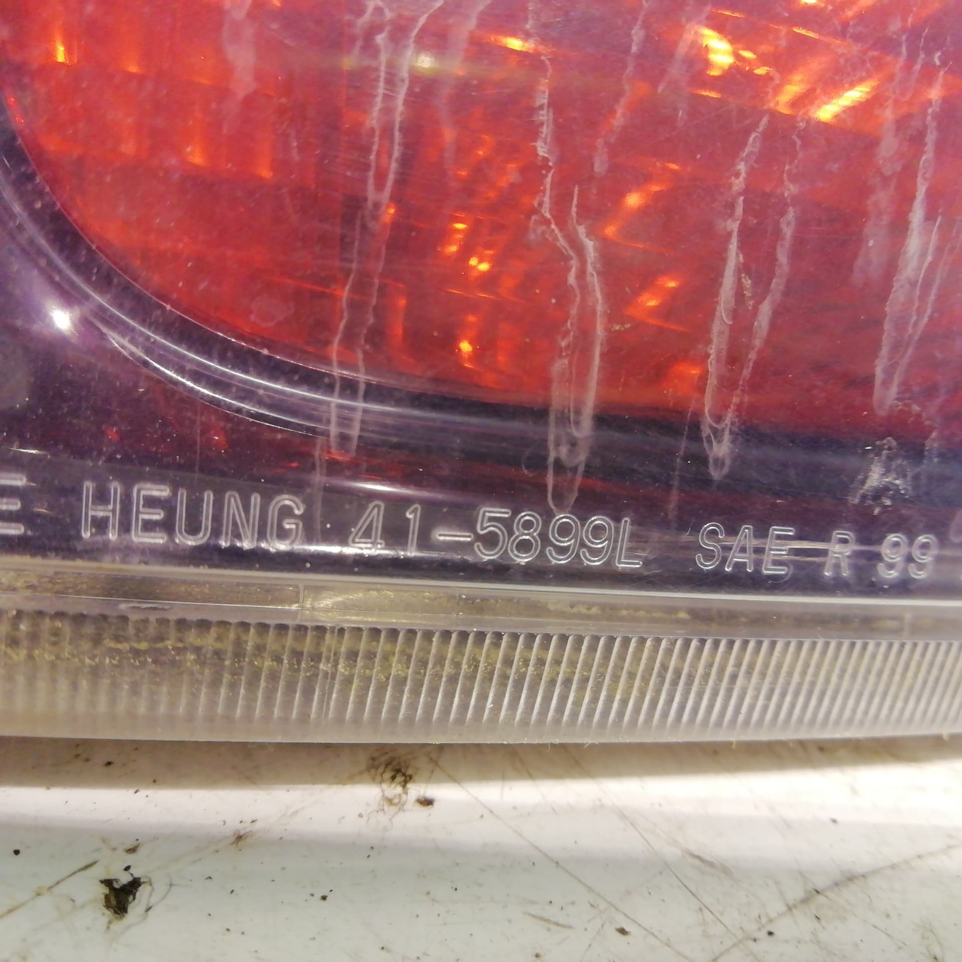 Piloto trasero izquierdo interior DAEWOO LANOS 2