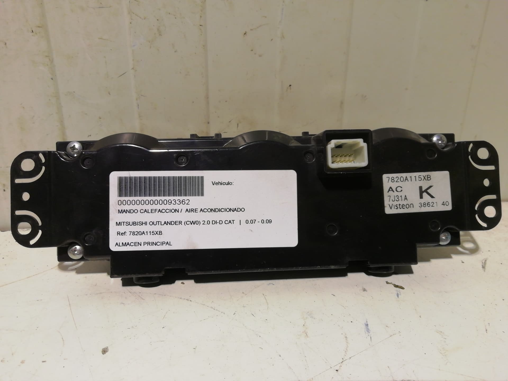 Recambio MITSUBISHI CARISMA BERLINA 4 (DA0) ref. 7820A115XB 4