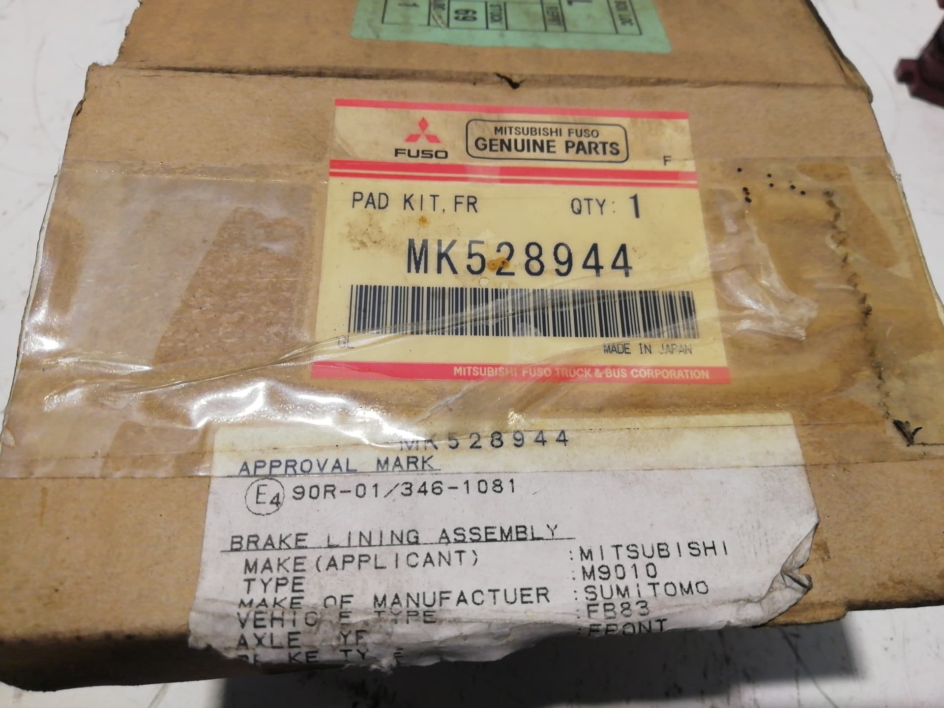 Pastillas de freno MITSUBISHI CARISMA BERLINA 4 (DA0) 3