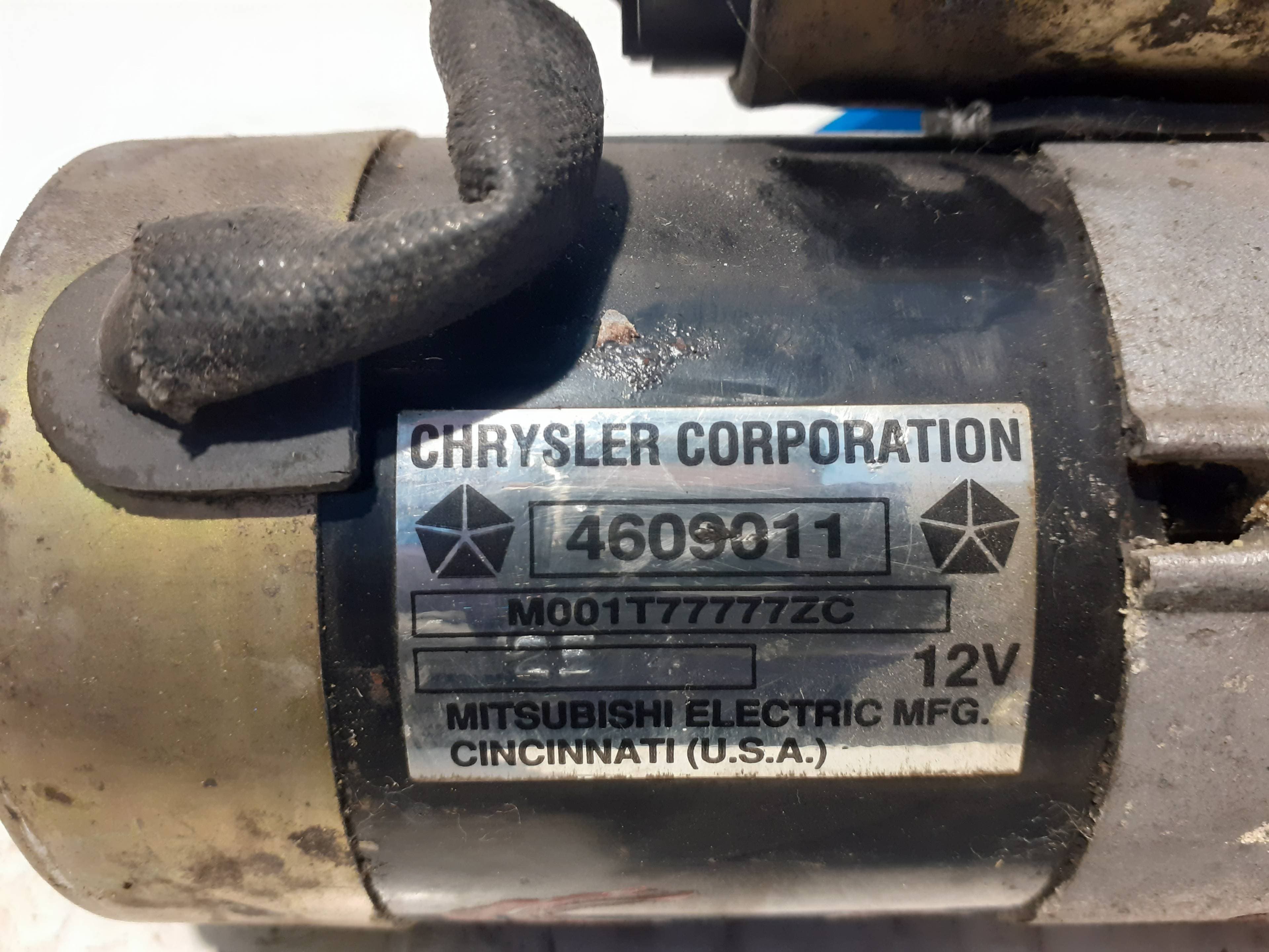 Motor arranque CHRYSLER VOYAGER (ES) 2