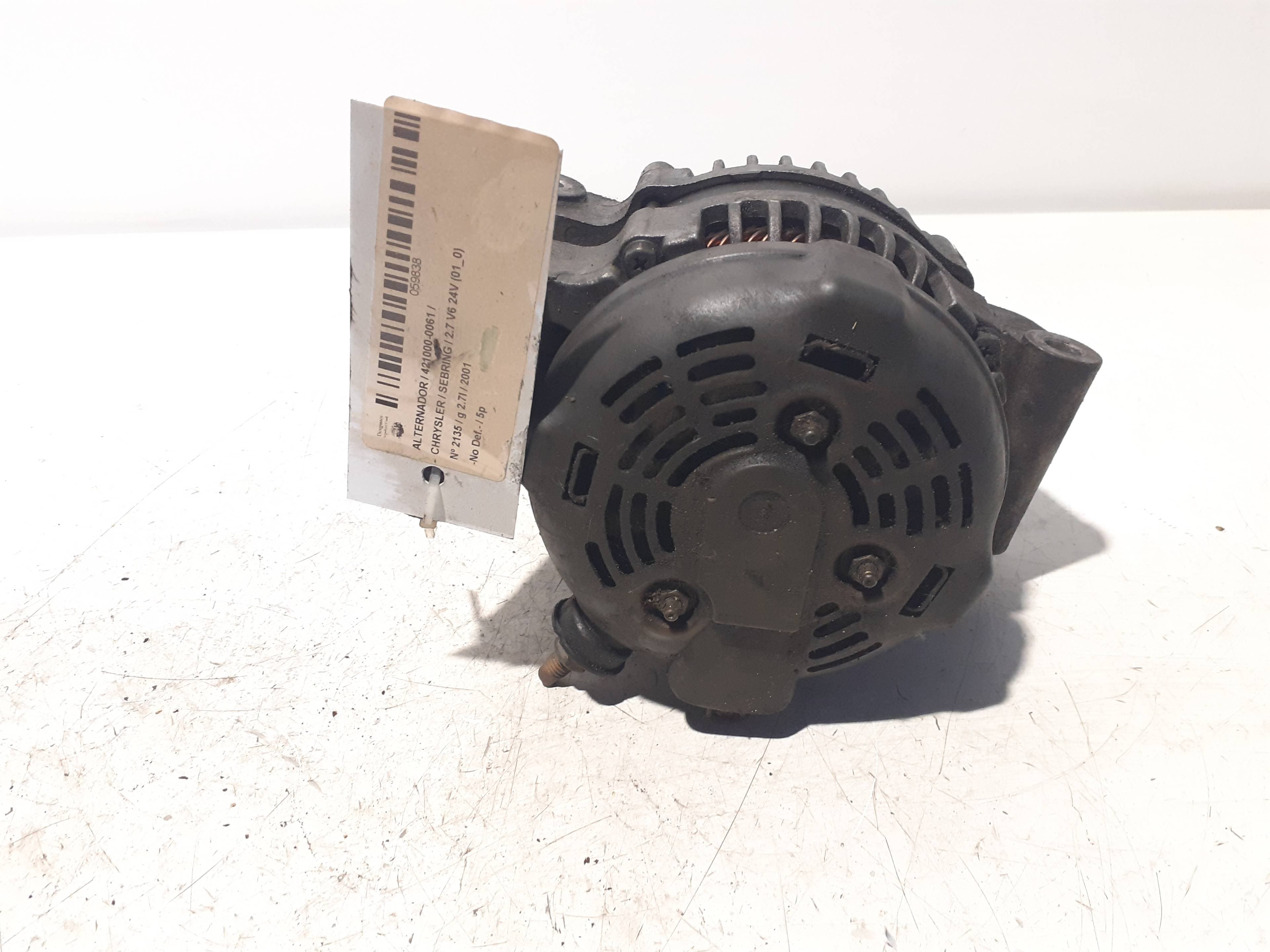 Alternador CHRYSLER VOYAGER (ES) 3