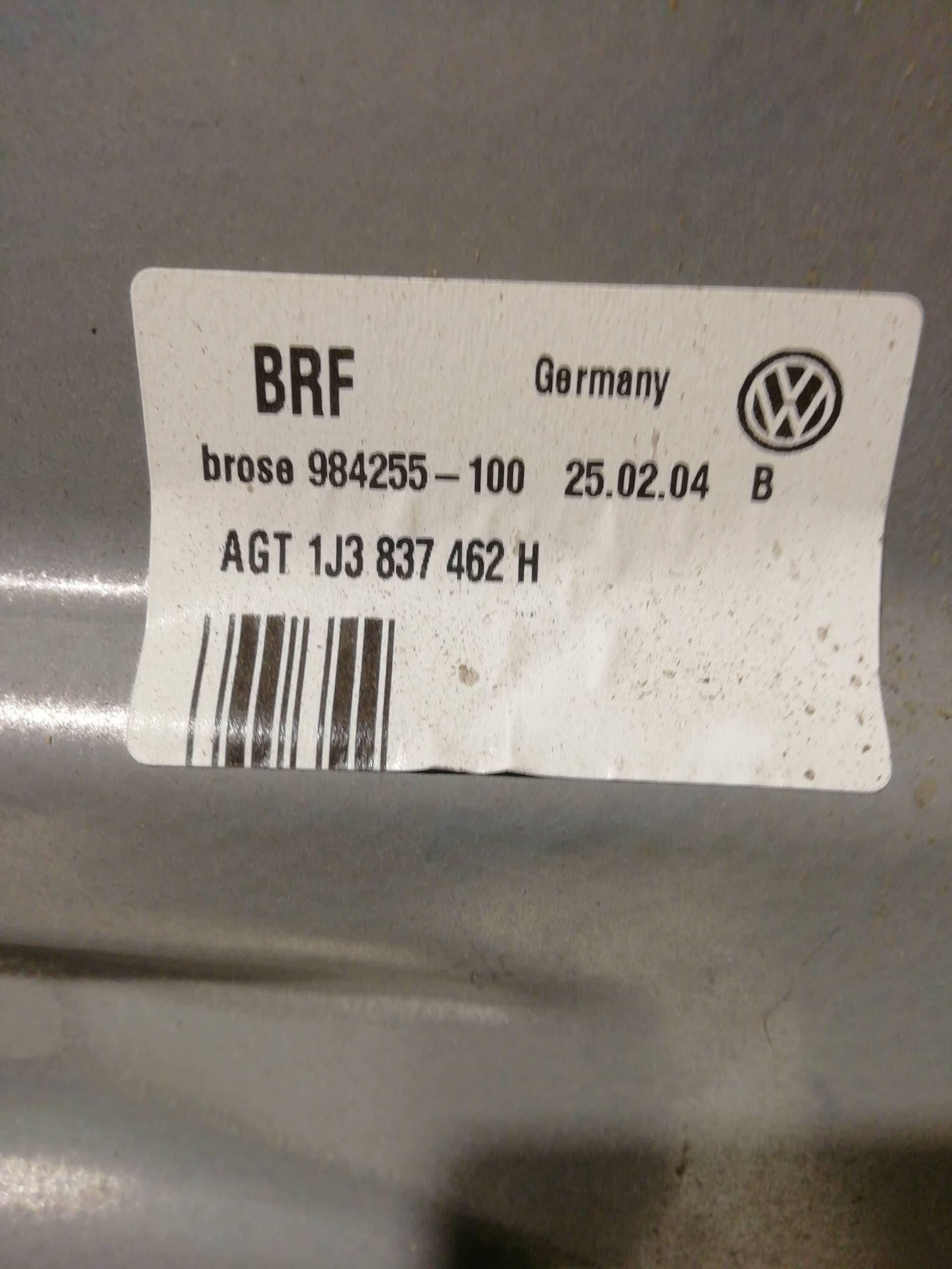 Motor elevalunas delantero derecho VOLKSWAGEN GOLF IV BERLINA (1J1) 5