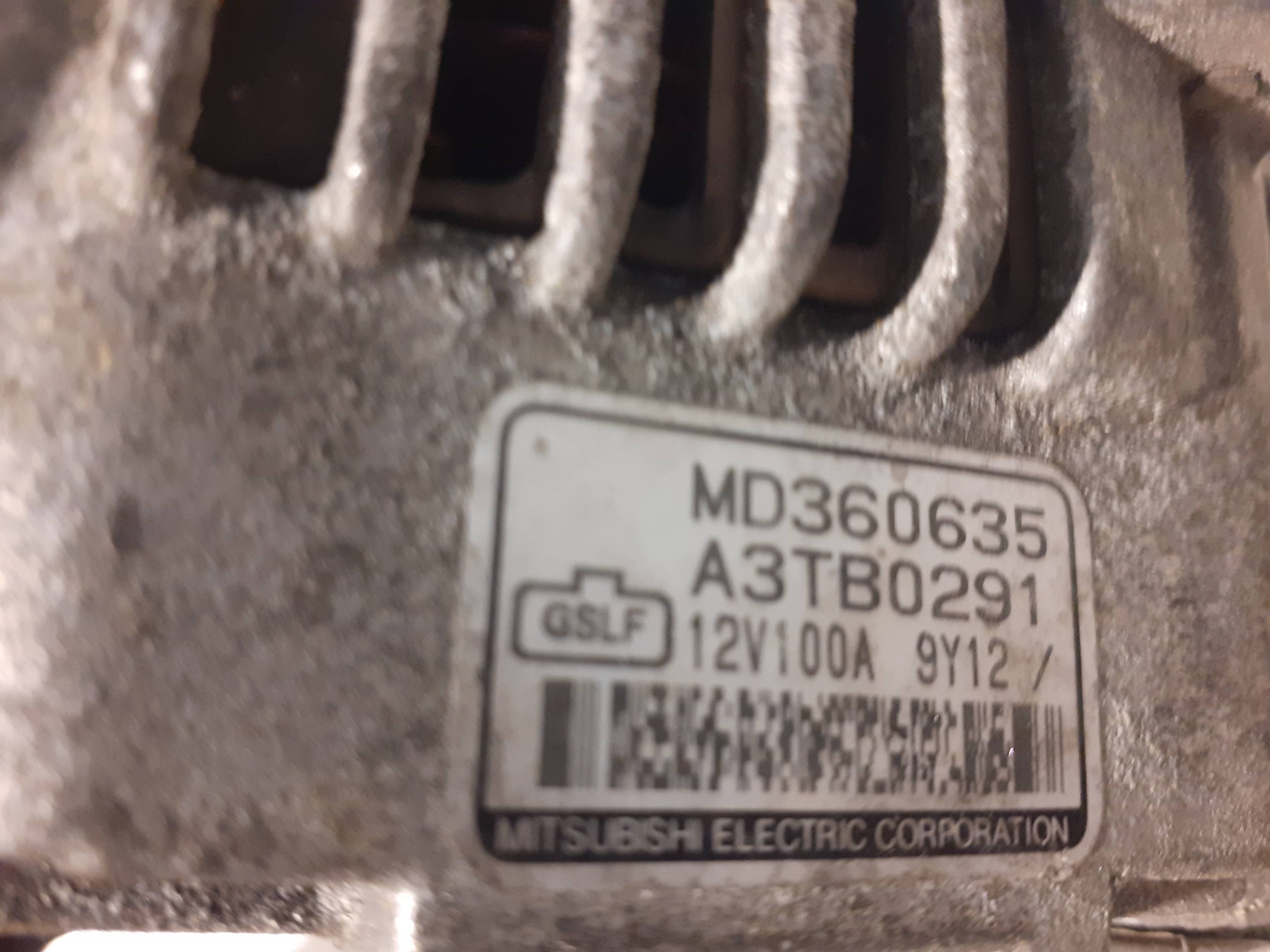 Alternador MITSUBISHI MONTERO PININ (H60/H70) 2
