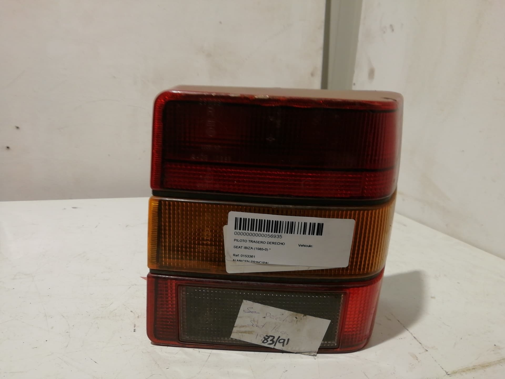 Piloto trasero derecho SEAT IBIZA (6K)