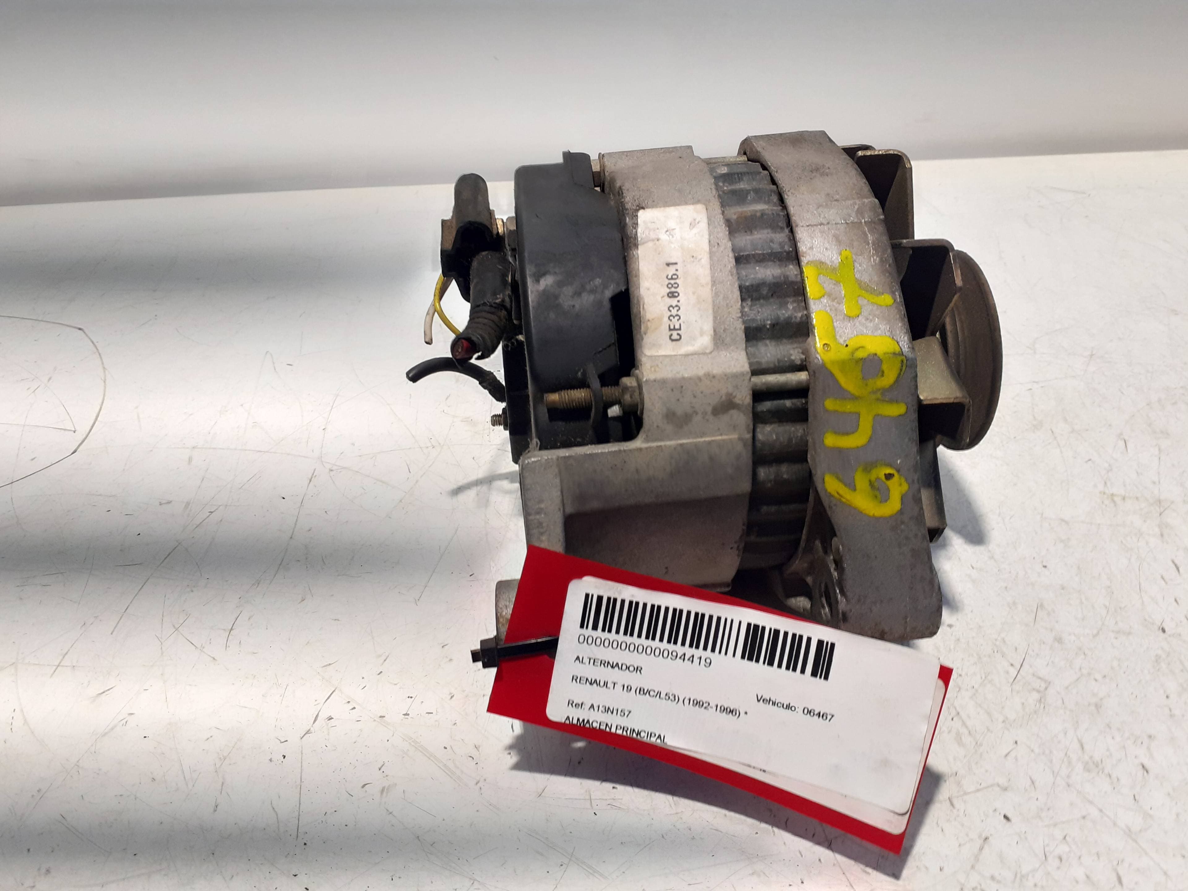 Alternador RENAULT 19 (B/C/L53) 5