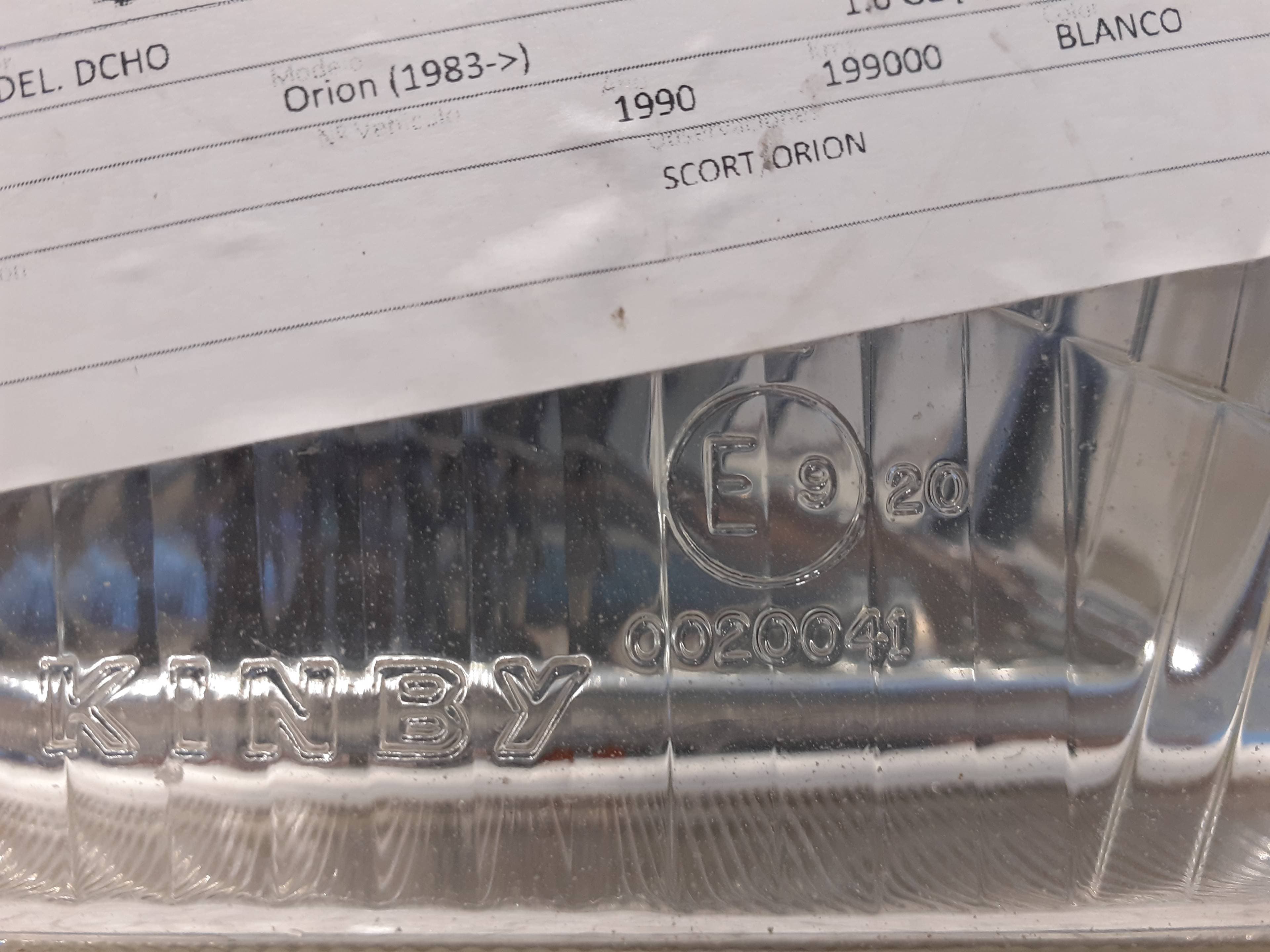 Faro derecho FORD ORION 3