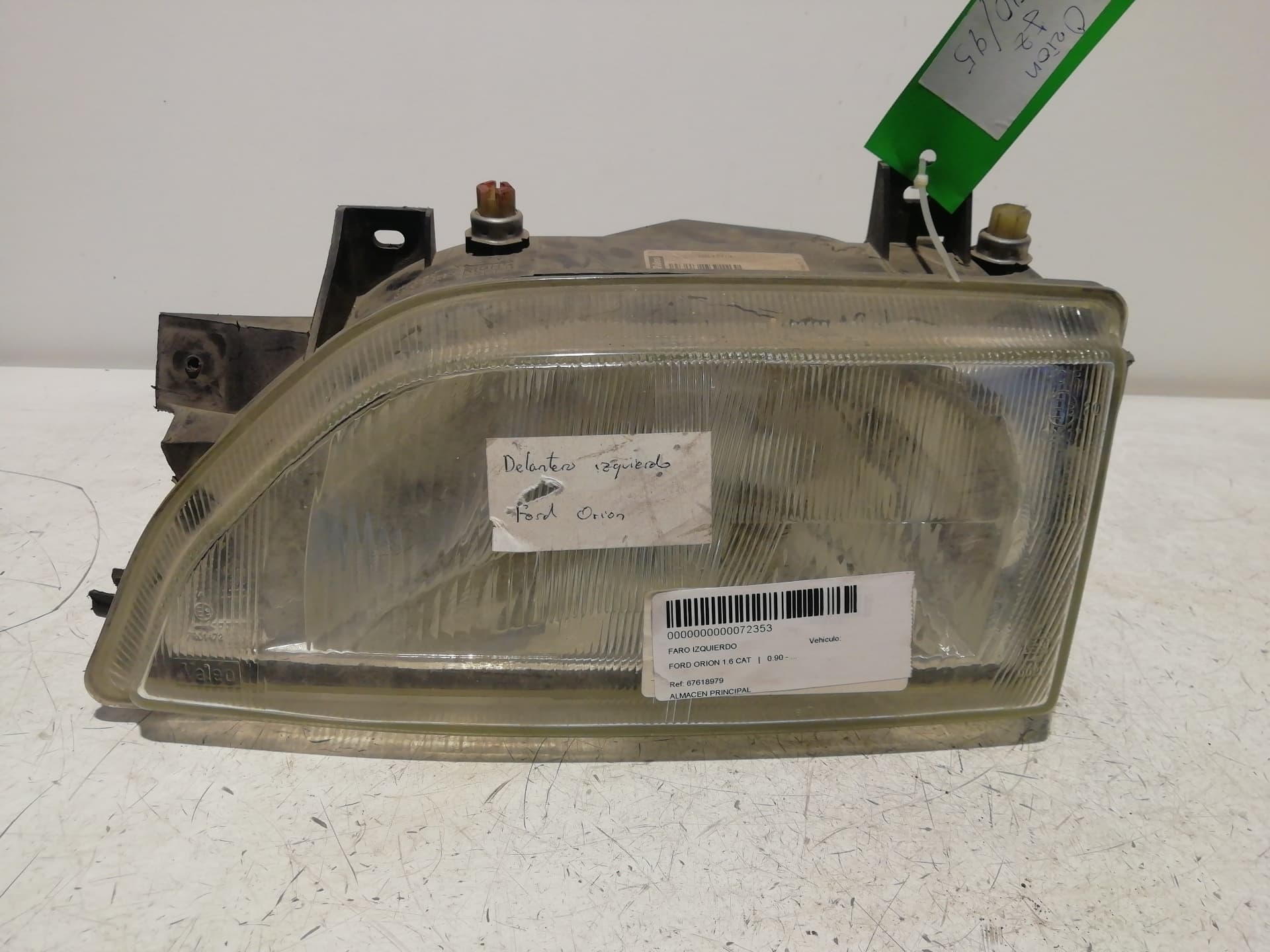 Faro izquierdo FORD ORION