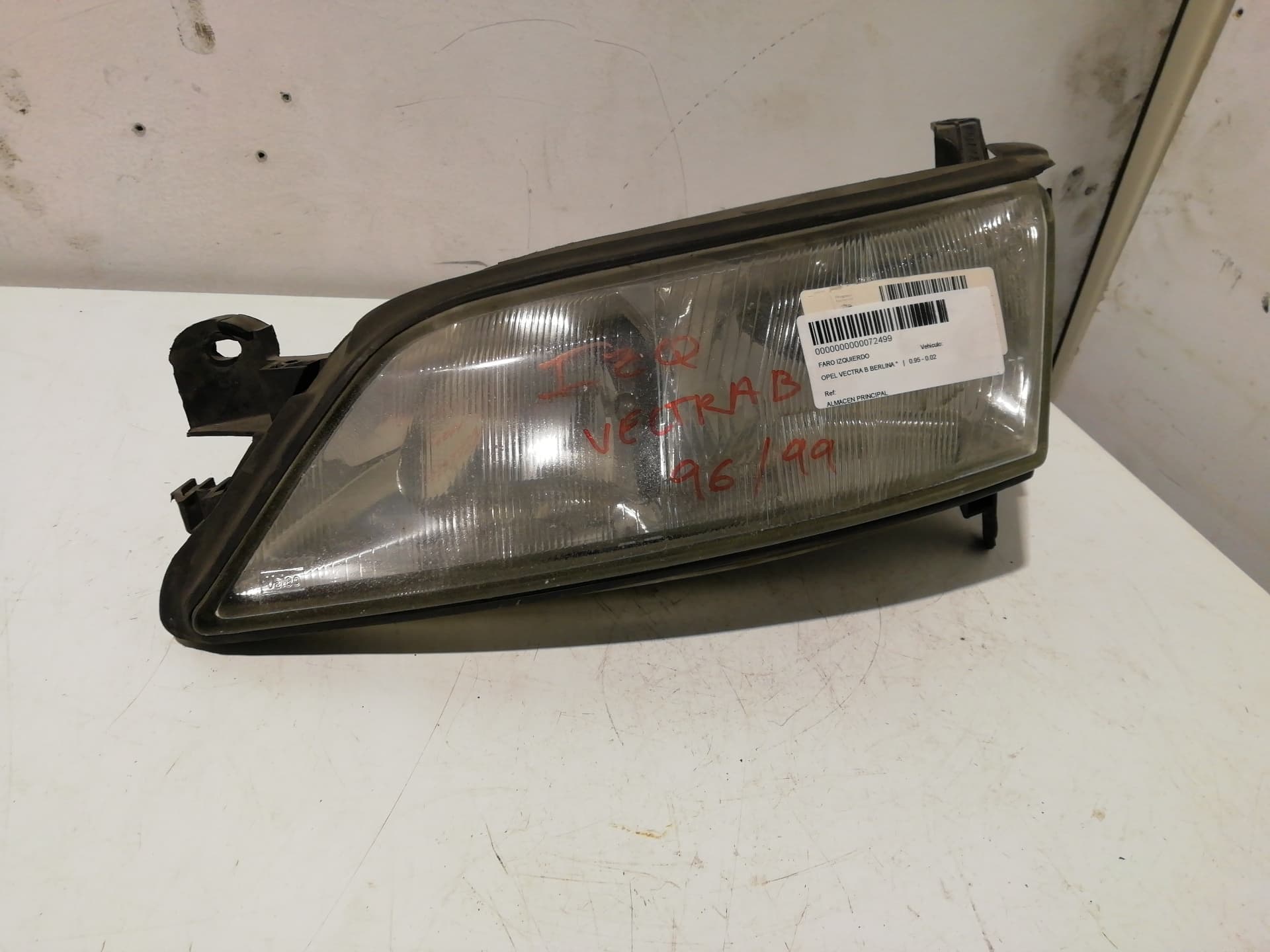 Faro izquierdo OPEL VECTRA B CARAVAN
